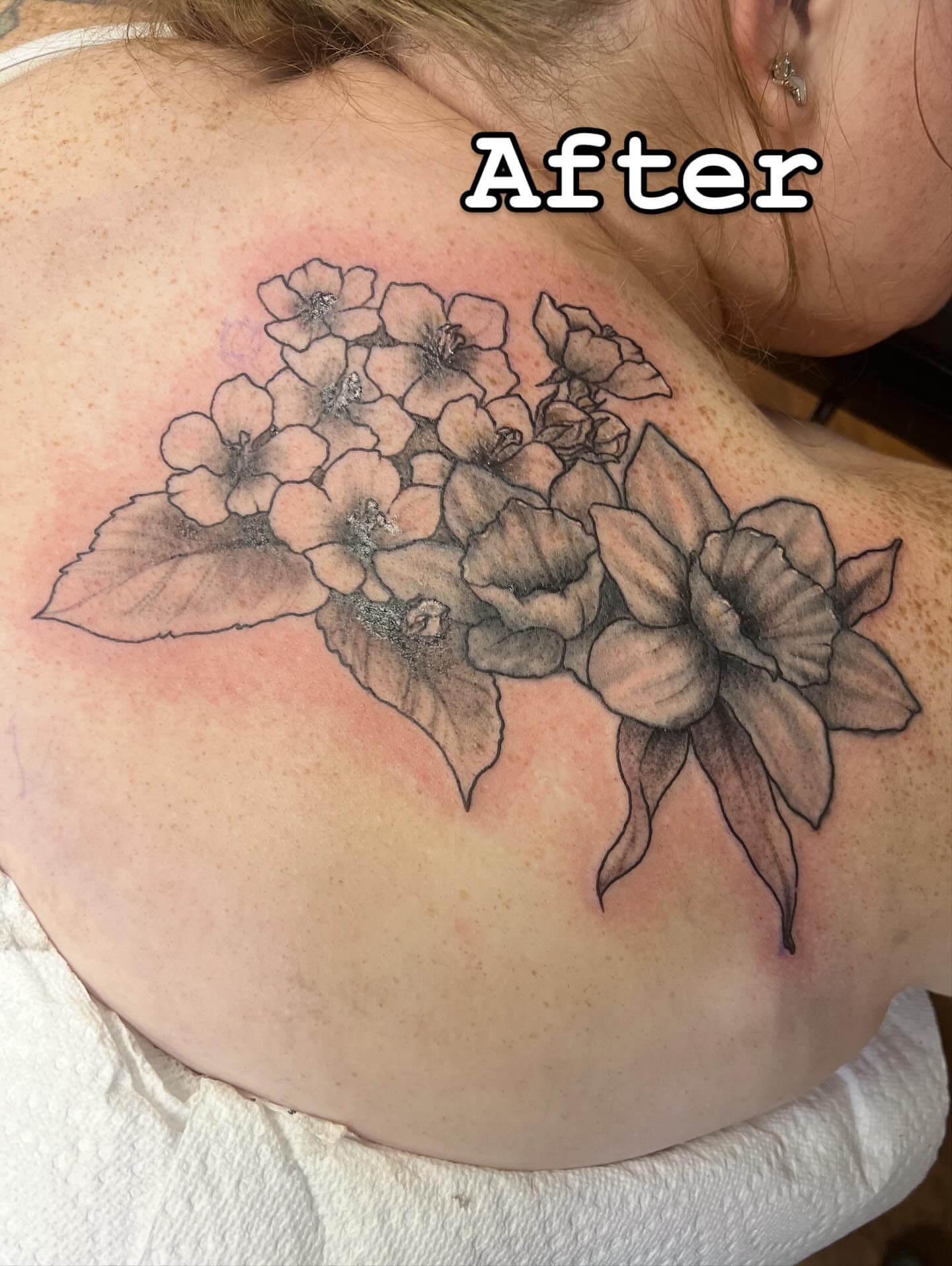 Tattoo by @acampart β black_and_grey