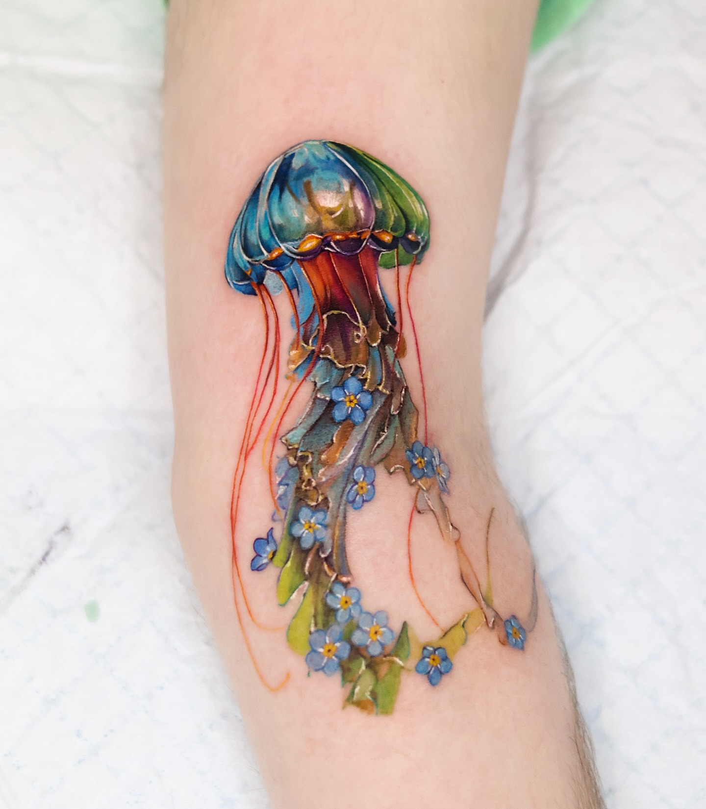Tattoo by @tattooist_yum โ watercolor, new_school