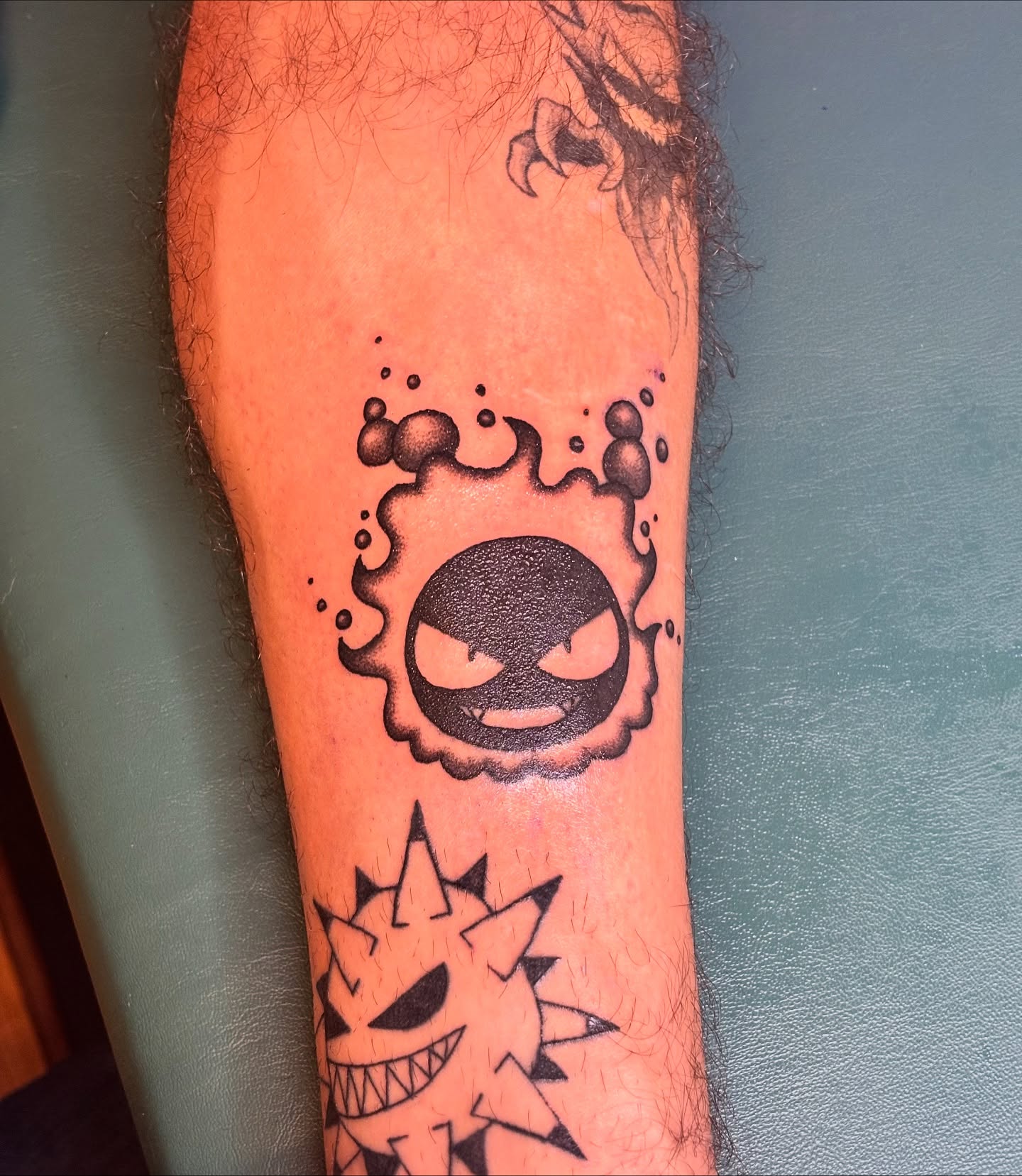 Tattoo by @sterstraal — dotwork, black_and_grey