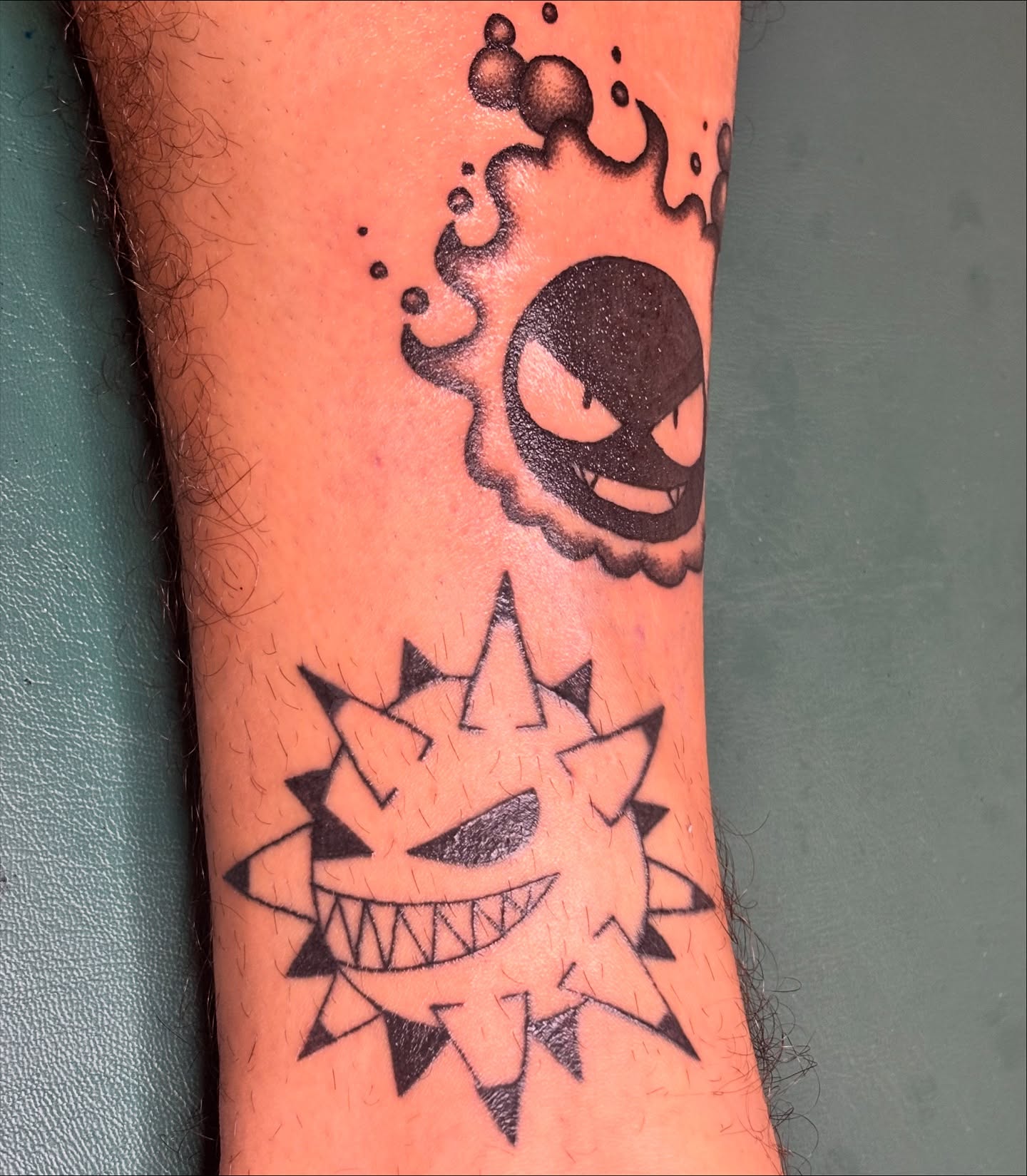 Tattoo by @sterstraal — black_and_grey