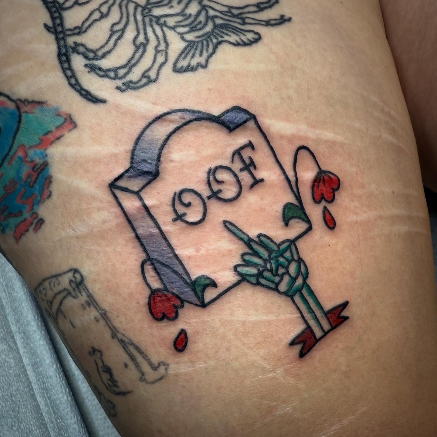Tattoo by @blackcatcrap — american_traditional