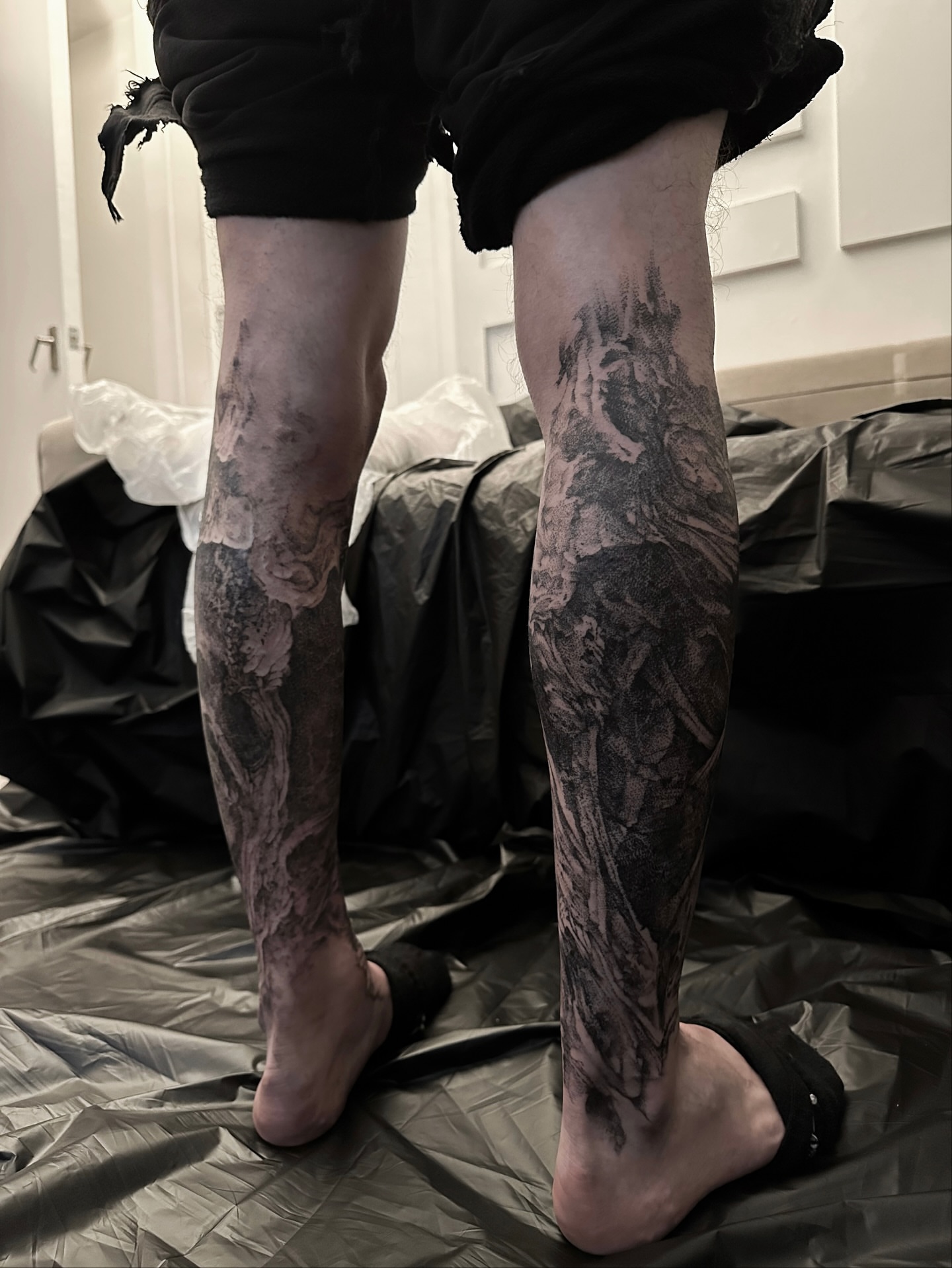 Tattoo by @9ti_________ — black_and_grey, realism