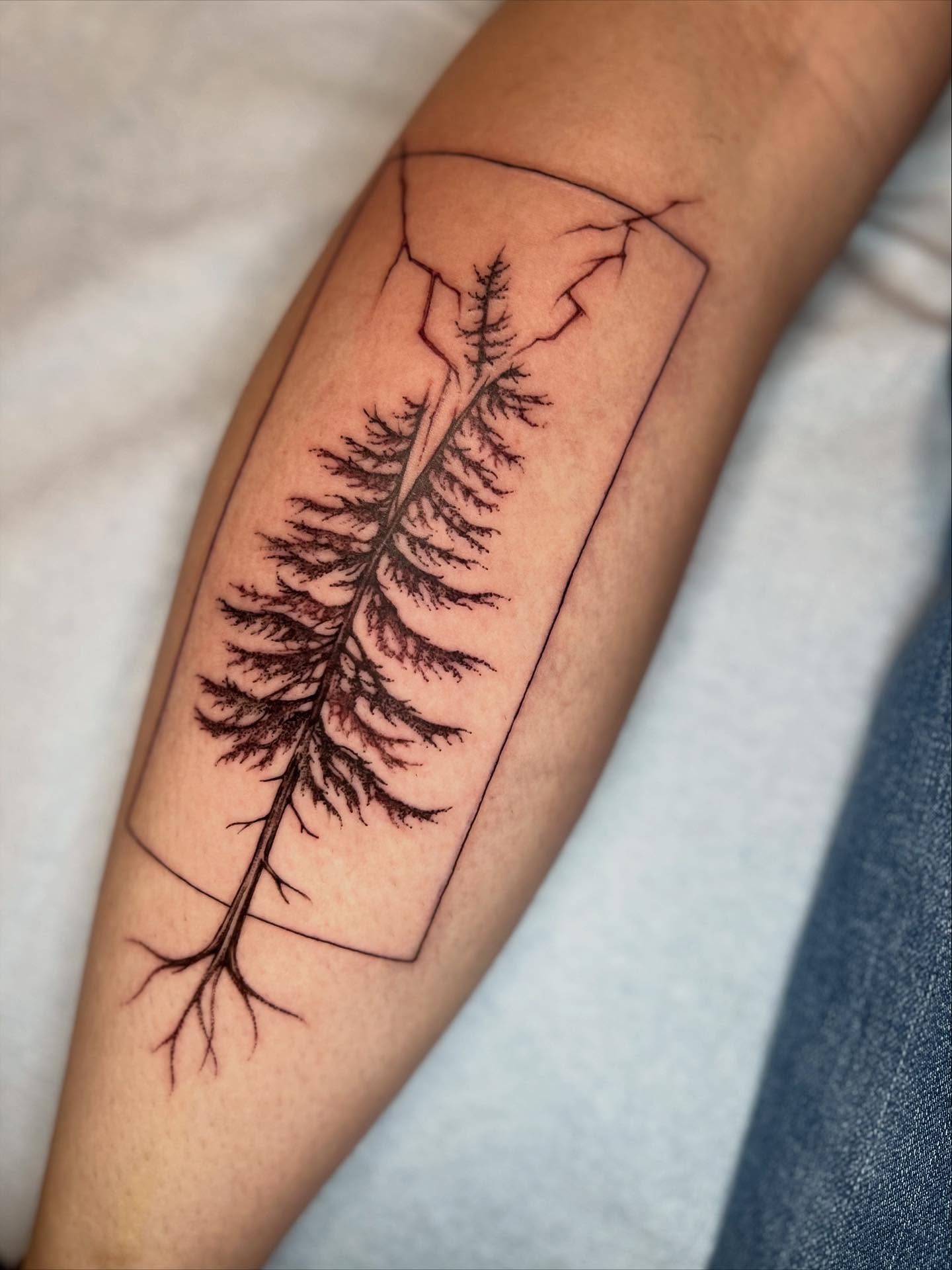Tattoo by @zoeloutattoo — black_and_grey