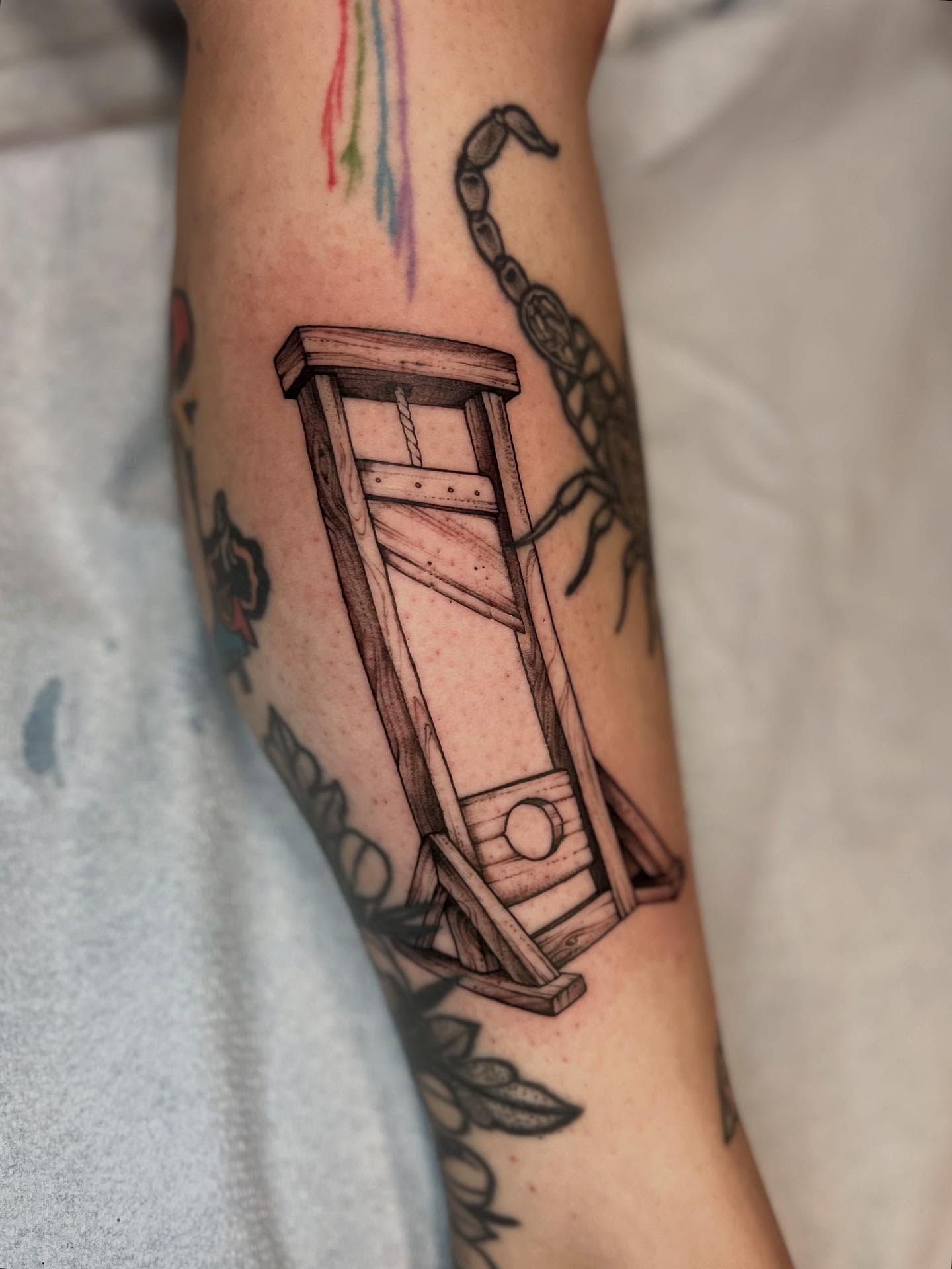 Tattoo by @zoeloutattoo — black_and_grey