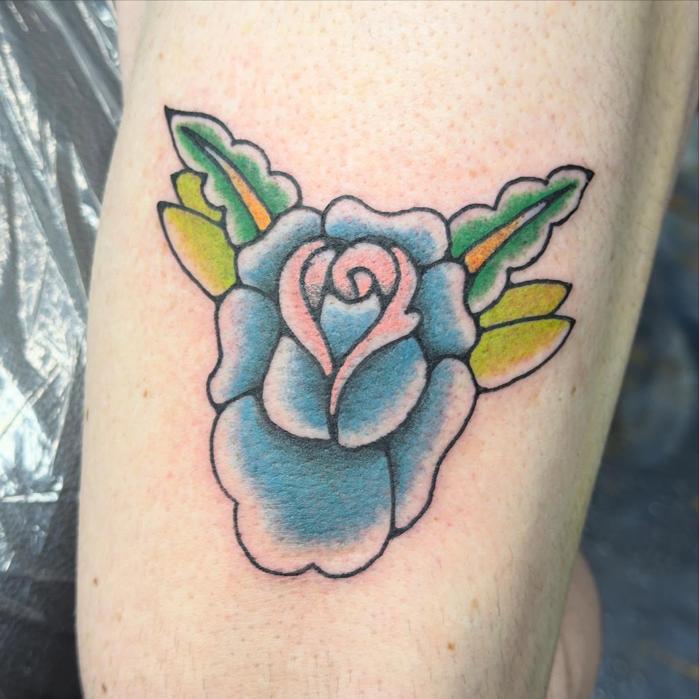 Tattoo by @chameleonart — american_traditional