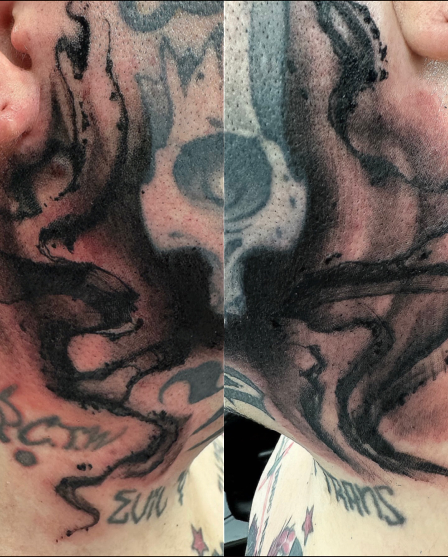 Tattoo by @wes_does_stuff — black_and_grey
