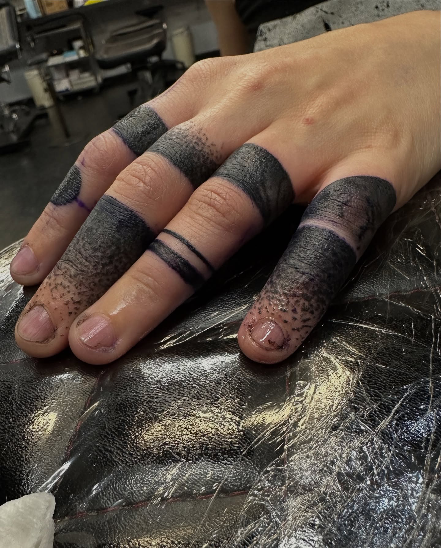 Tattoo by @wes_does_stuff — black_and_grey