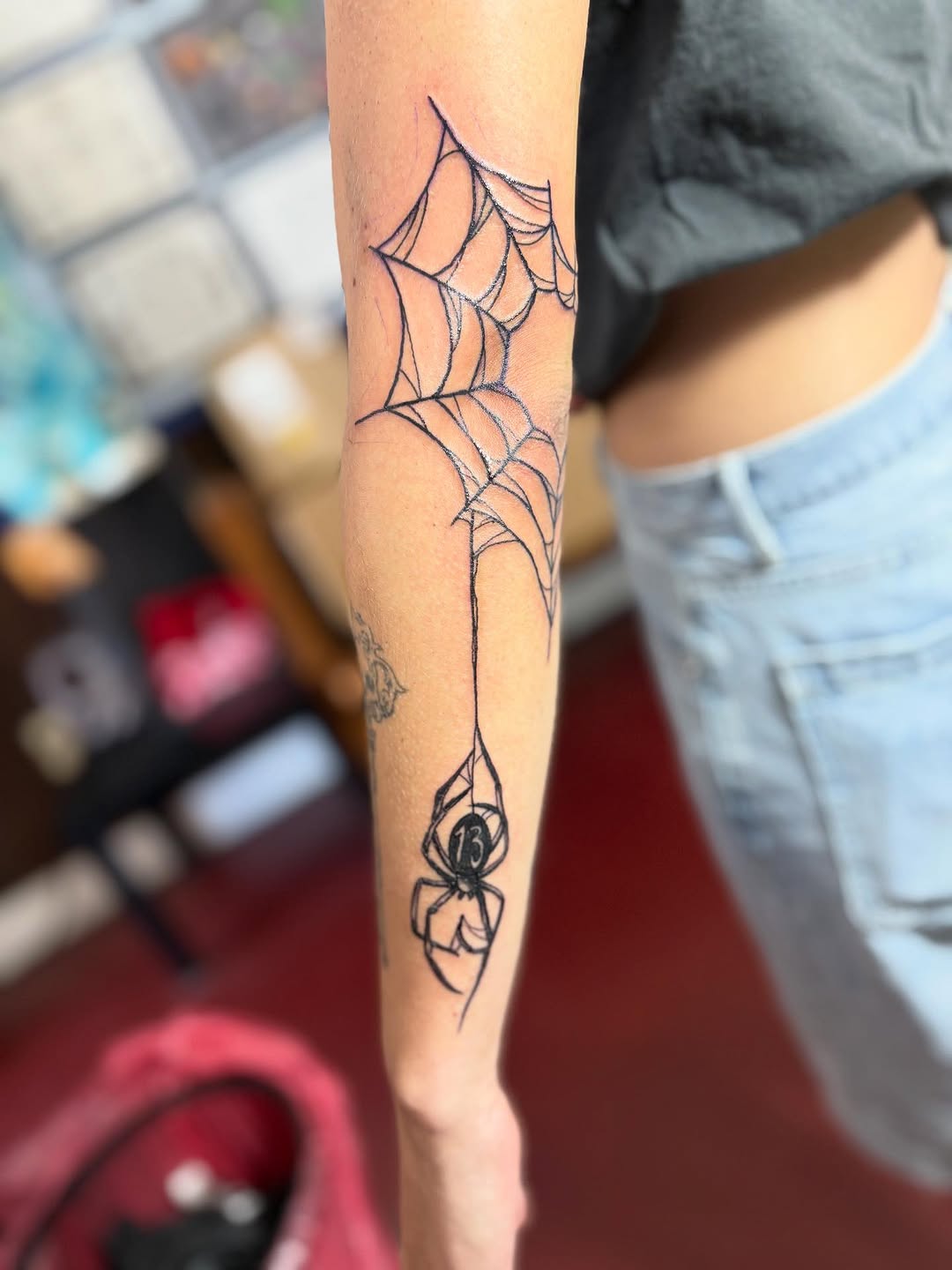 Tattoo by @idlehandsnola — ignorant, sketch