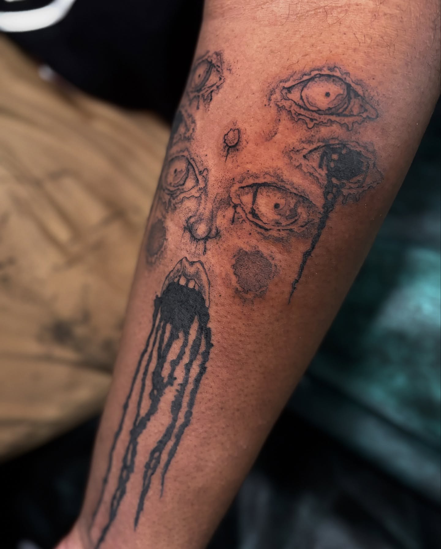 Tattoo by @eujeanmean — black_and_grey