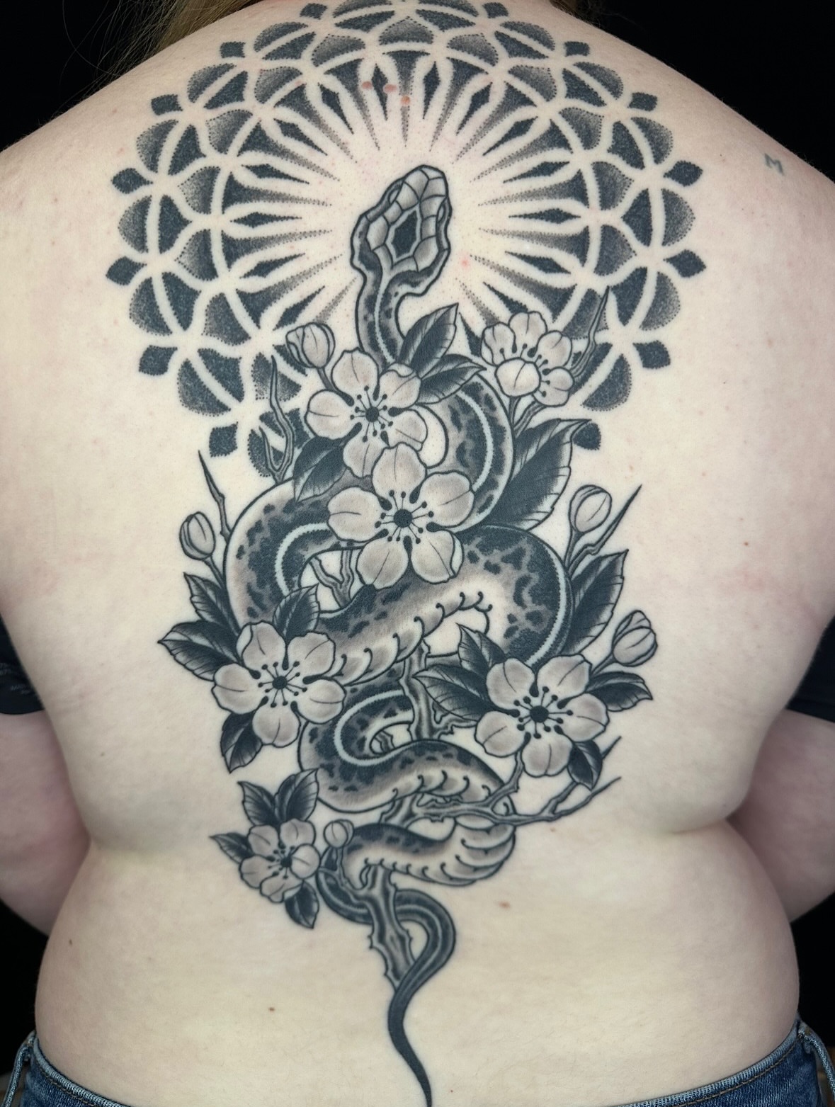 Tattoo by @shawn_hebrank — black_and_grey, ornamental