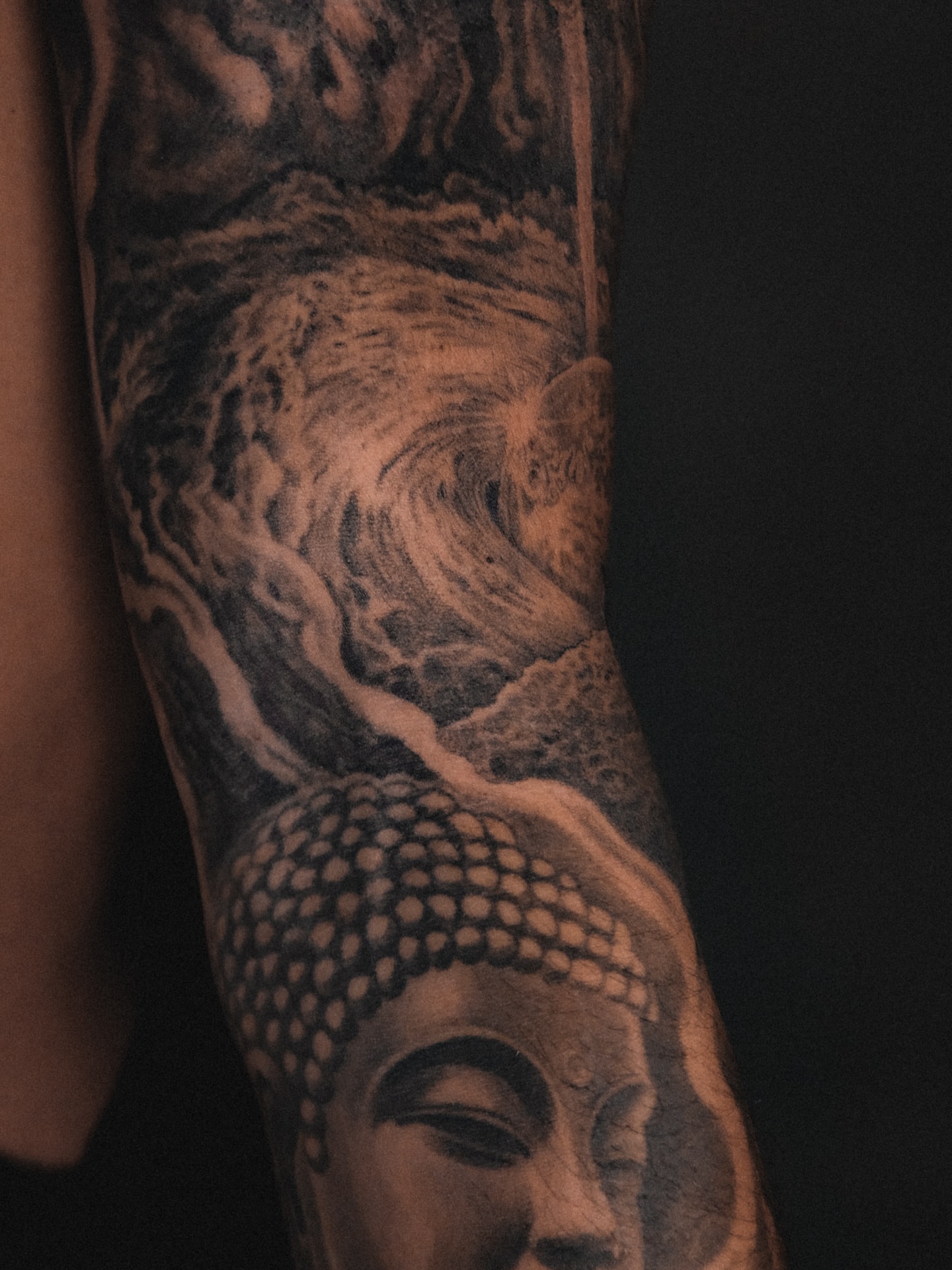 Tattoo by @ray_thefox — dotwork, black_and_grey