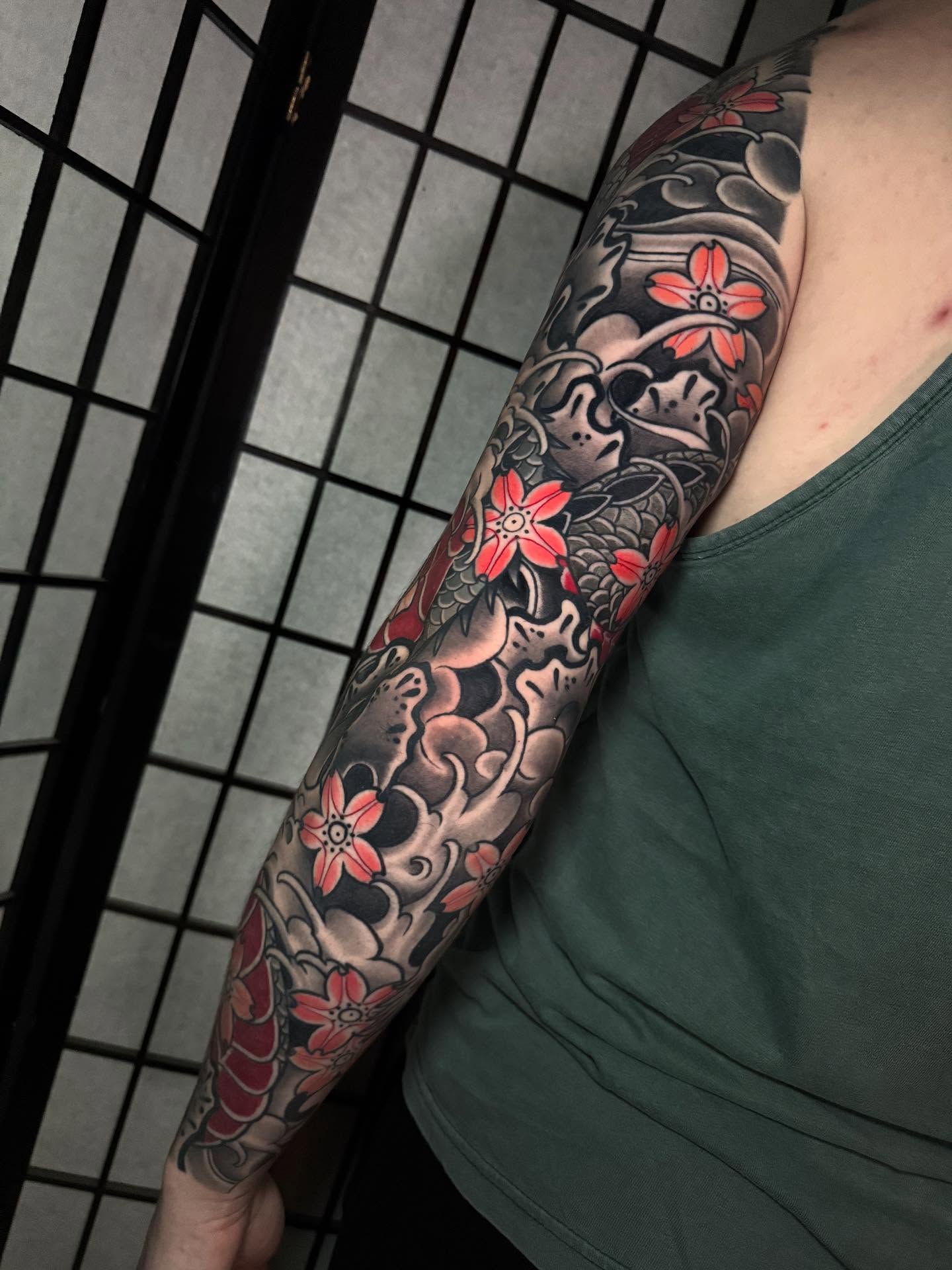 Tattoo by @taylormillstattoos — japanese_irezumi