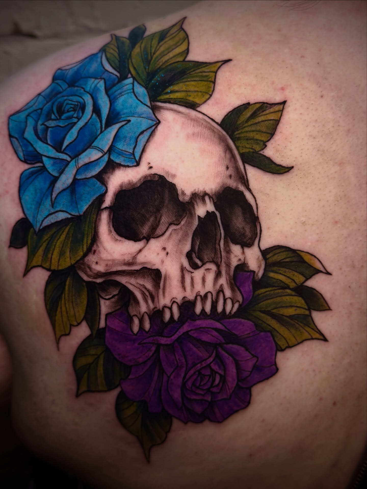 Tattoo by @brock_tattoos — american_traditional, dark_realism