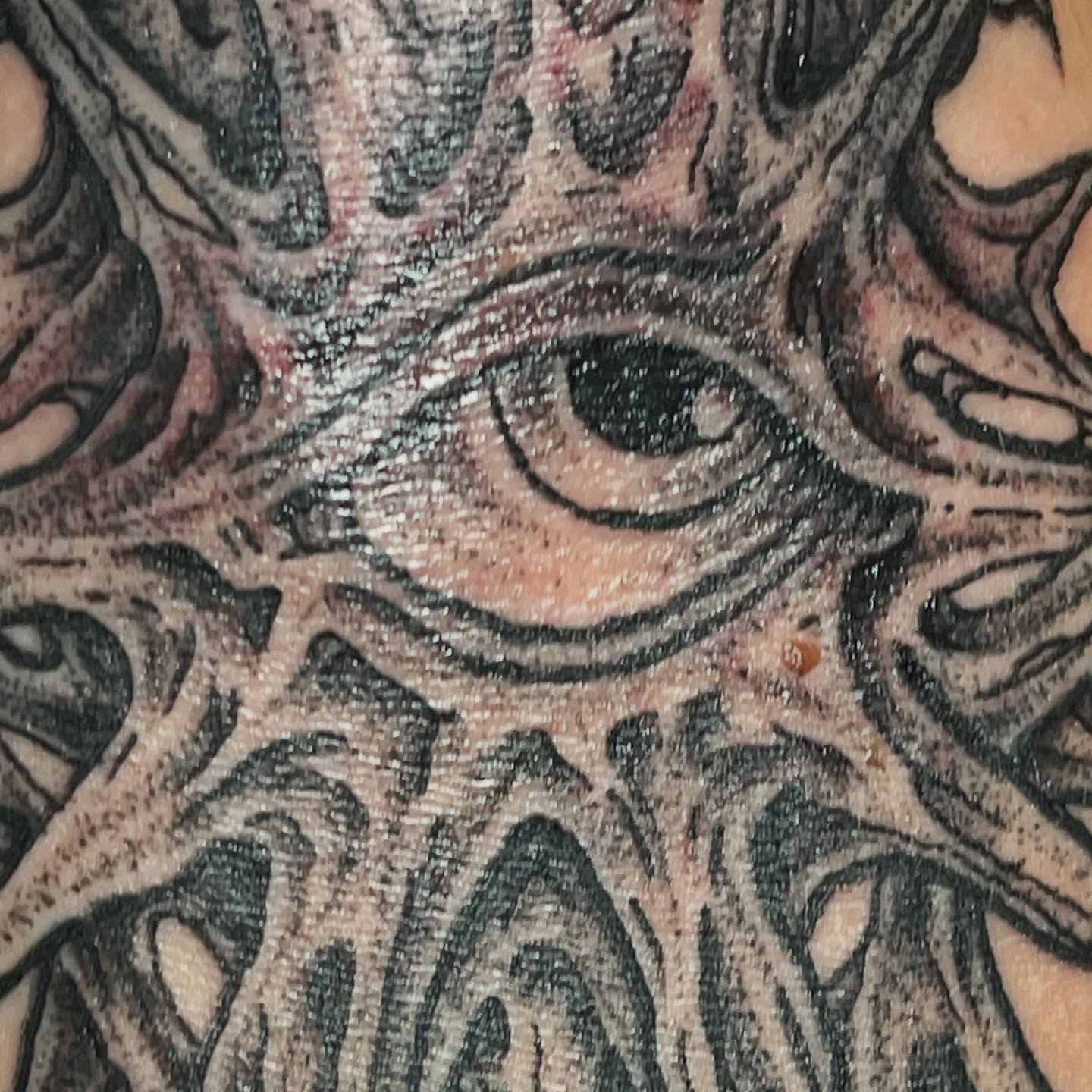 Tattoo by @corylarge — dotwork