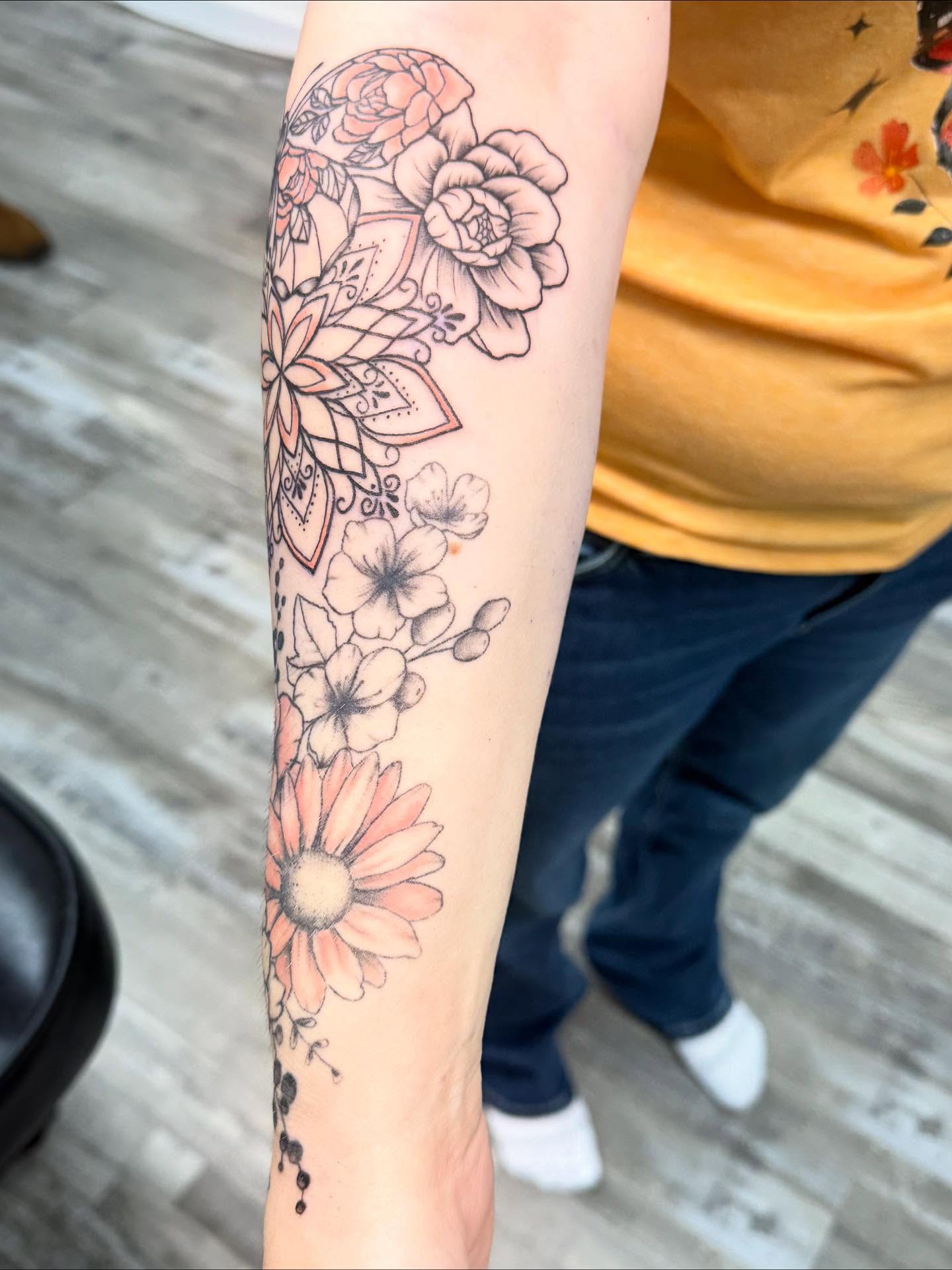 Tattoo by @inkedbyharlow โ black_and_grey