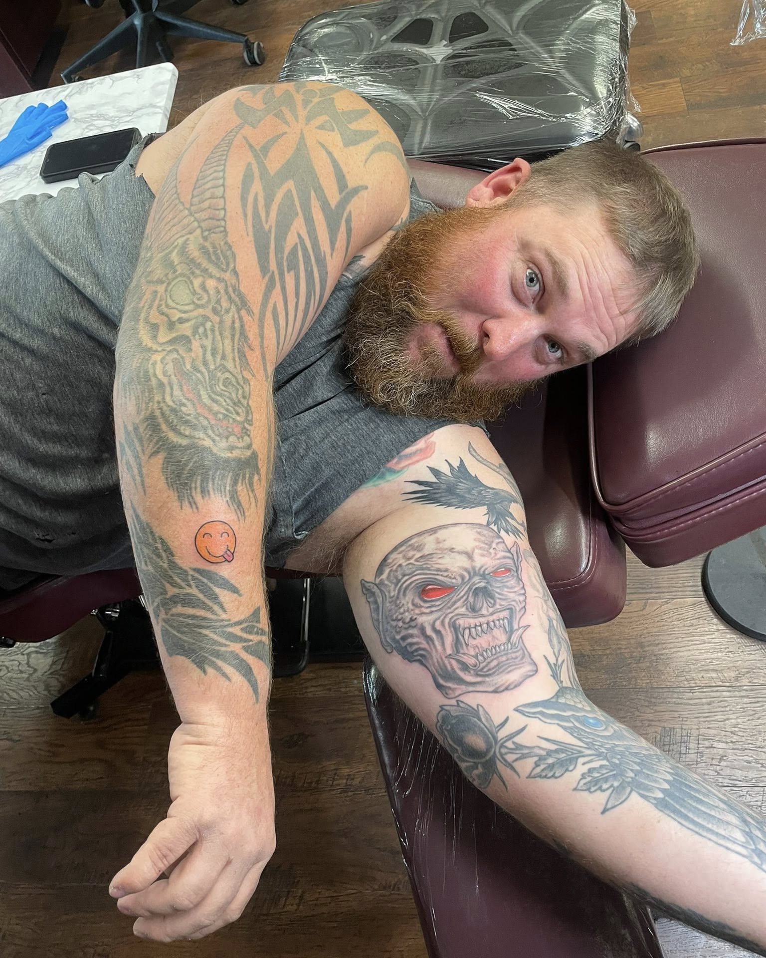 Tattoo by Bones, Missoula, Montana