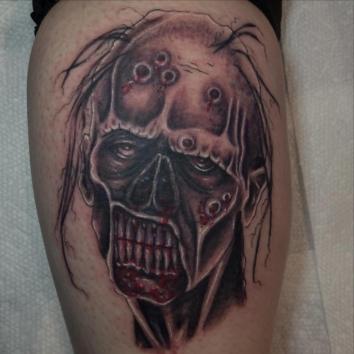Tattoo by @chrissyungrew โ dark_realism