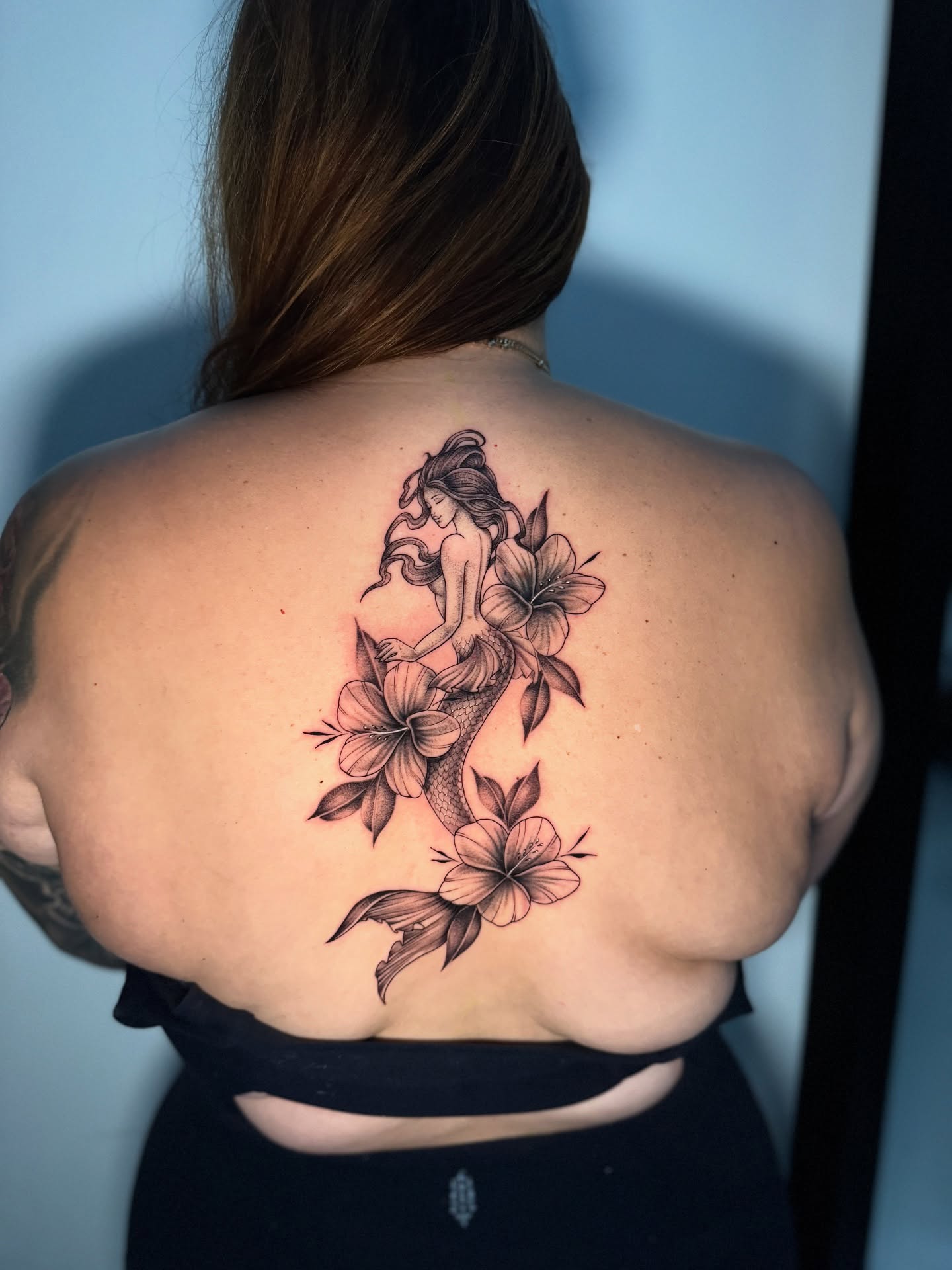 Tattoo by @monicas_tattoos โ black_and_grey