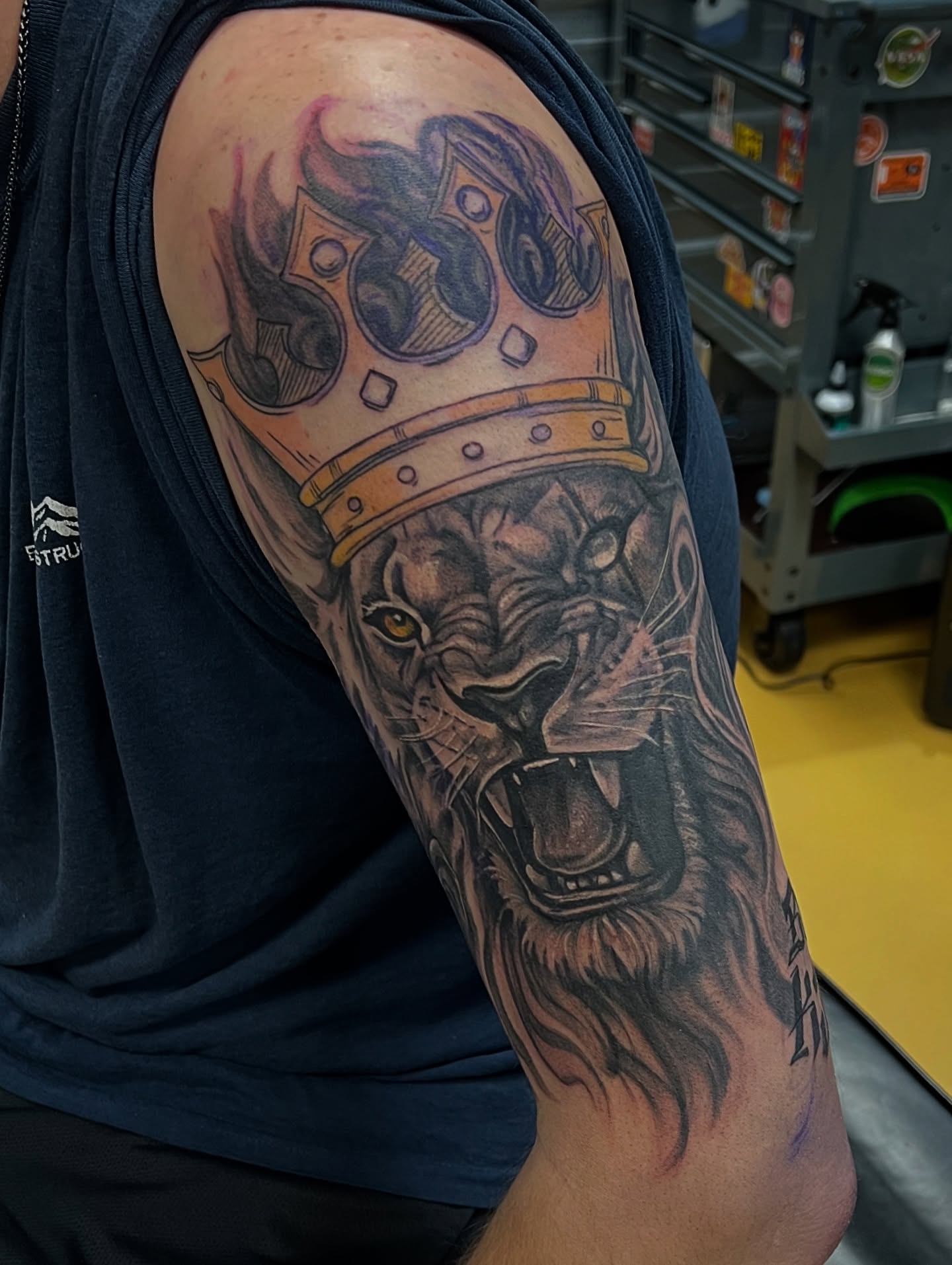 Tattoo by @katrina_oke — black_and_grey, realism