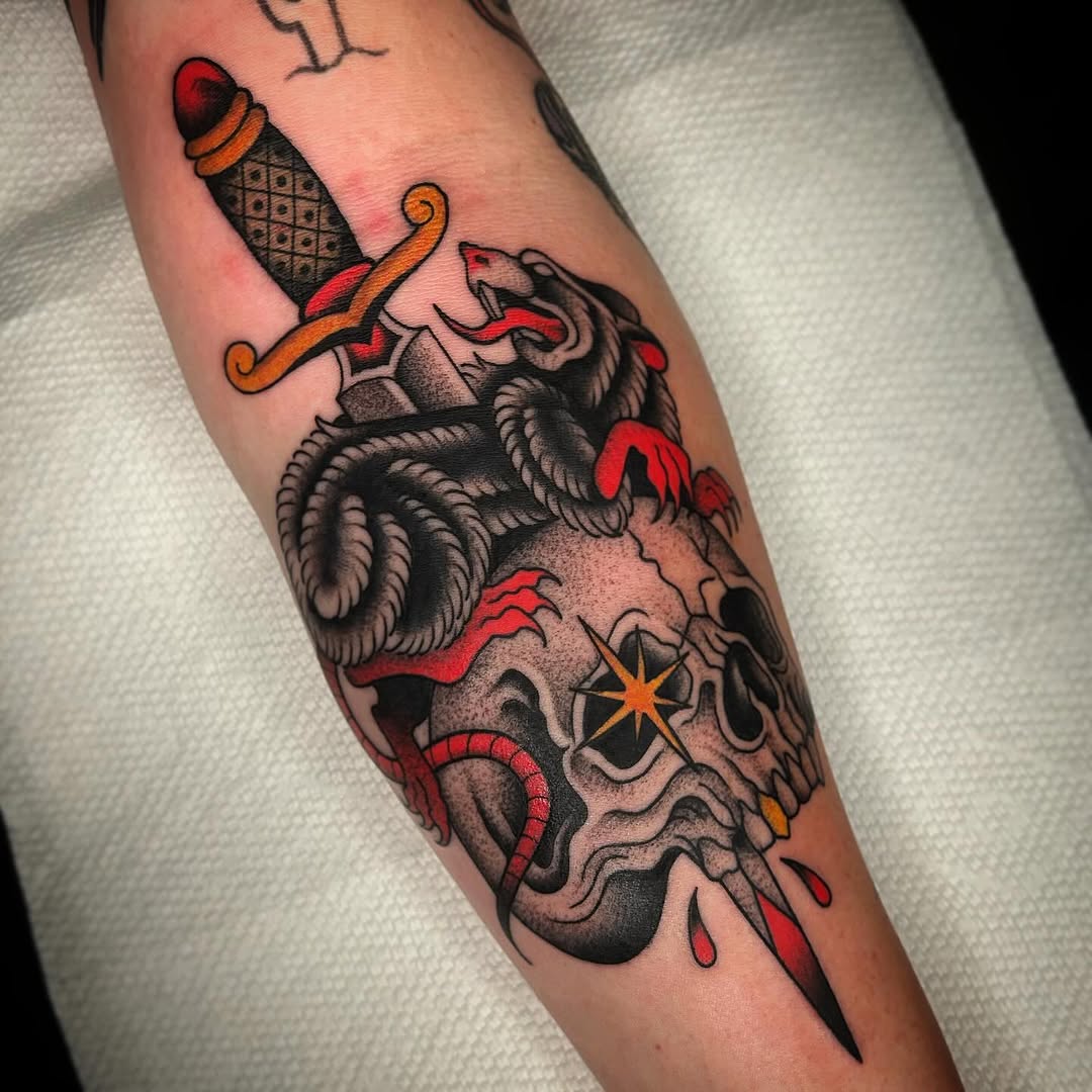 Tattoo by @kaylajtattoos โ american_traditional