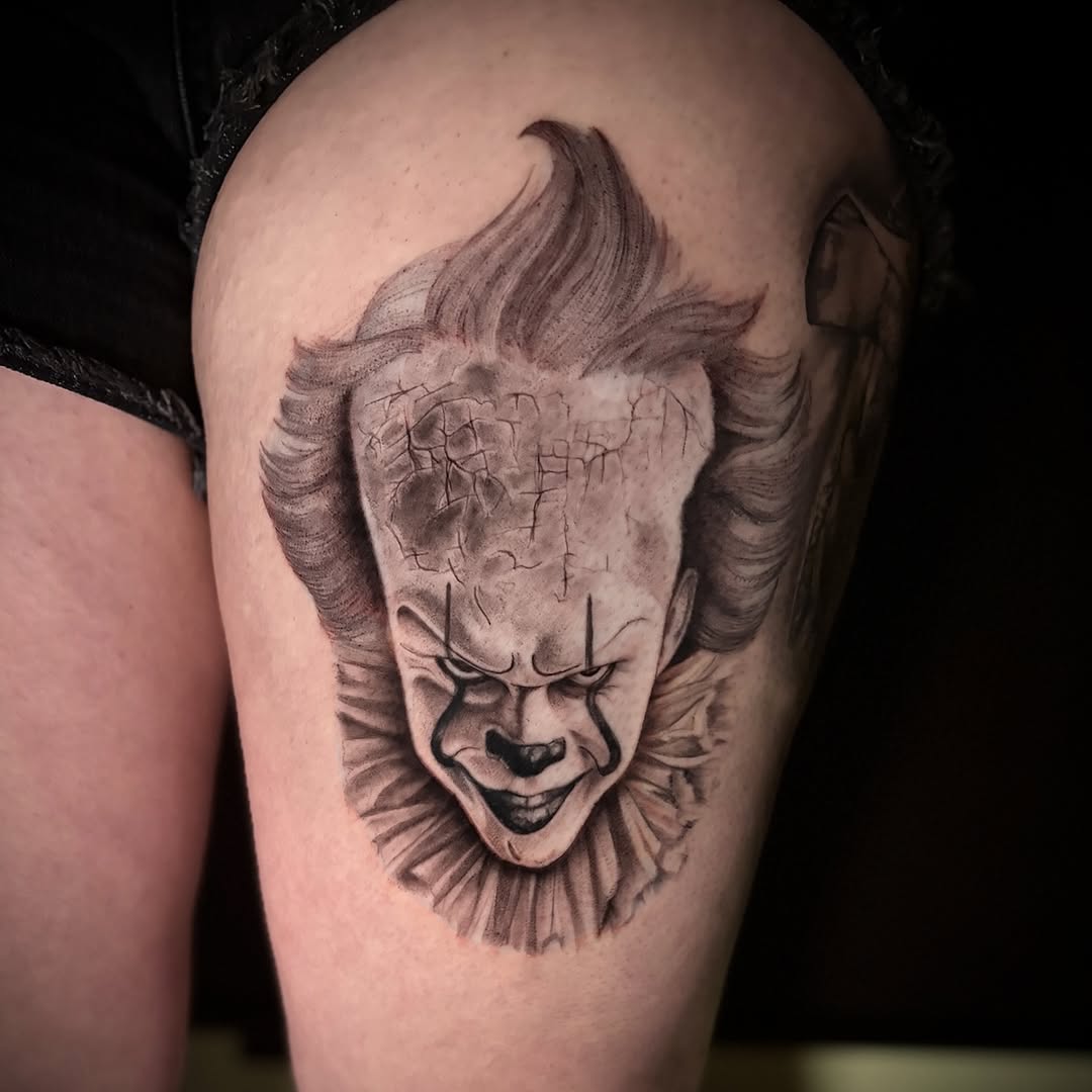 Tattoo by @mikelopeztattoo — realism, dark_realism