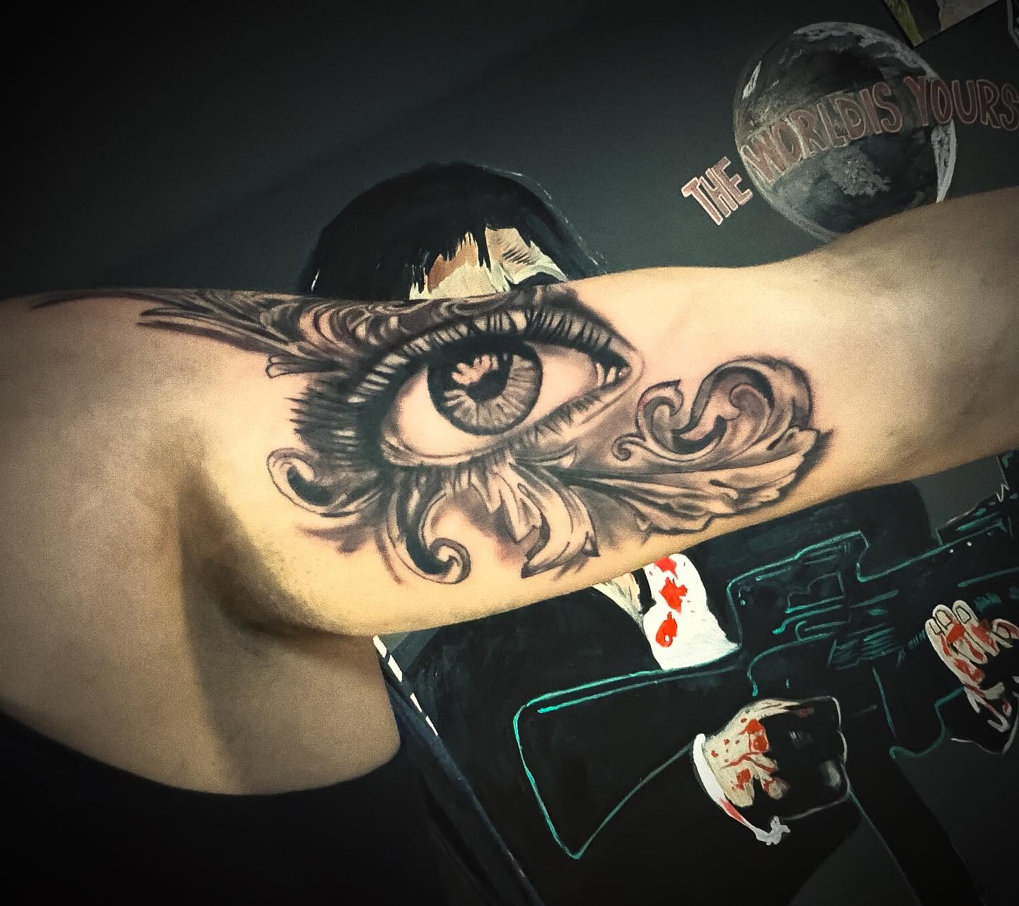 Tattoo by @tattoos_byoso β black_and_grey