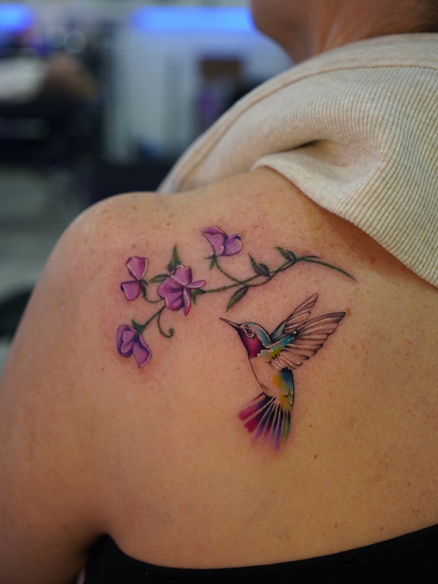 Tattoo by @jess.psychedelia — realism