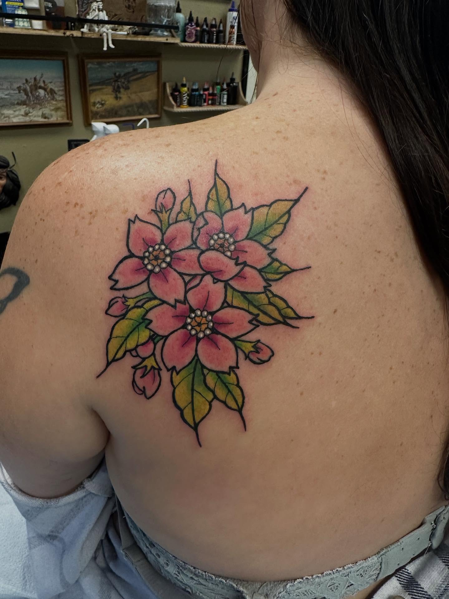 Tattoo by @dreadmoor_tattoos — dotwork