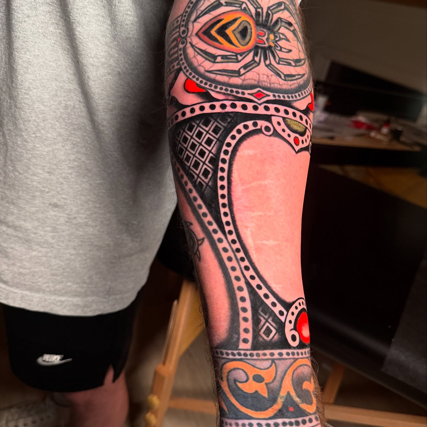 Tattoo by @dirtbagxchaz — geometric