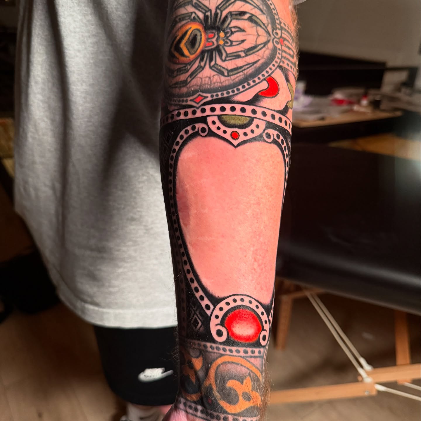Tattoo by @dirtbagxchaz — geometric