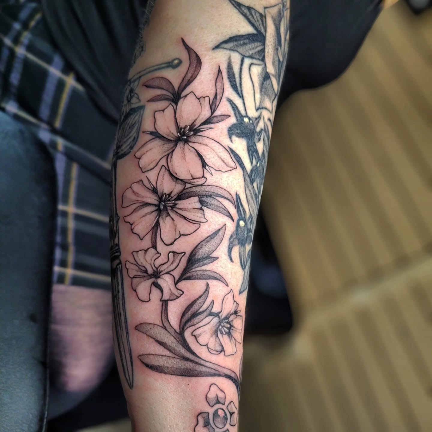 Tattoo by @brightboneink — black_and_grey
