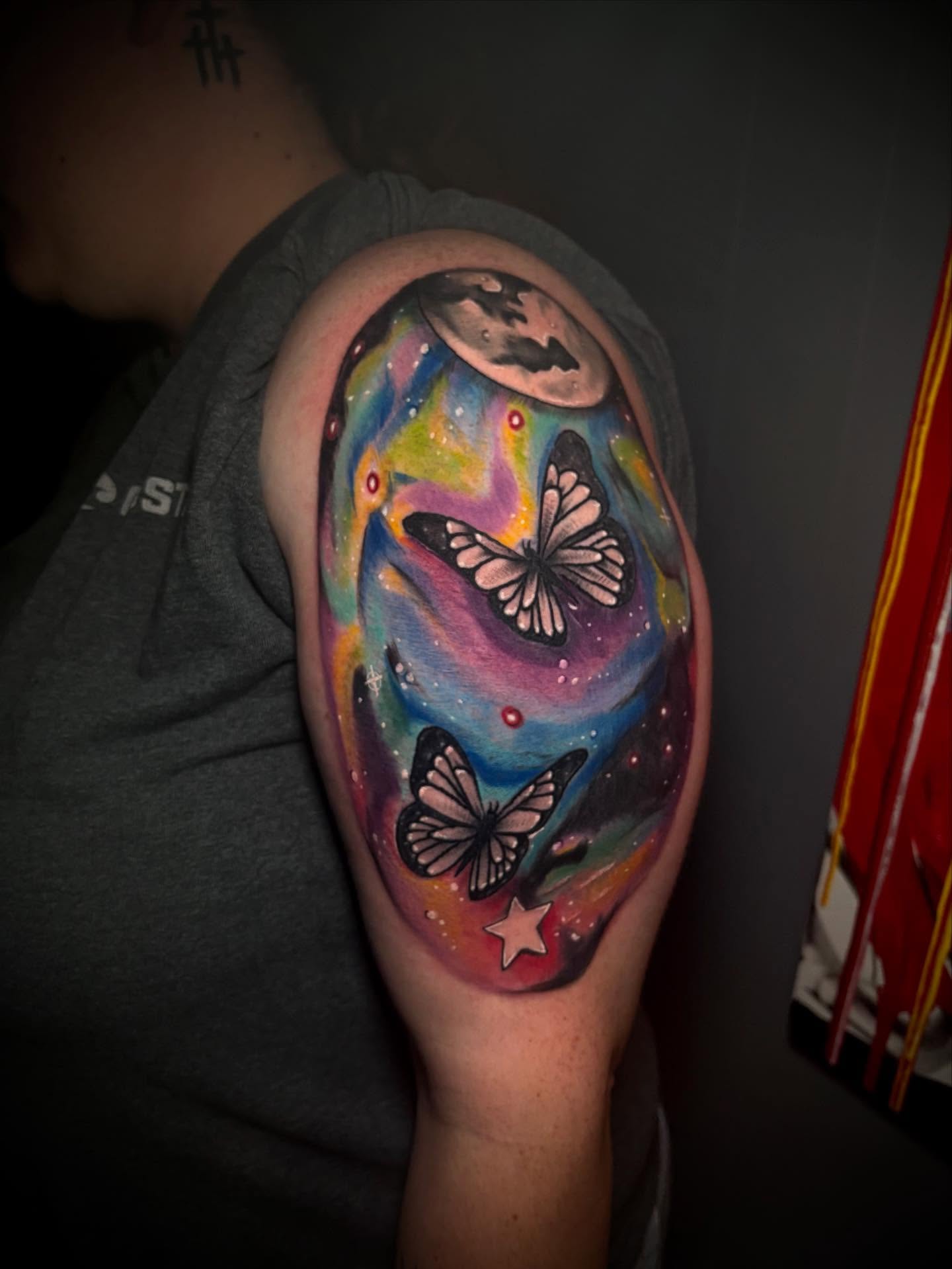 Tattoo by @tattoosbypatt_ — new_school, watercolor