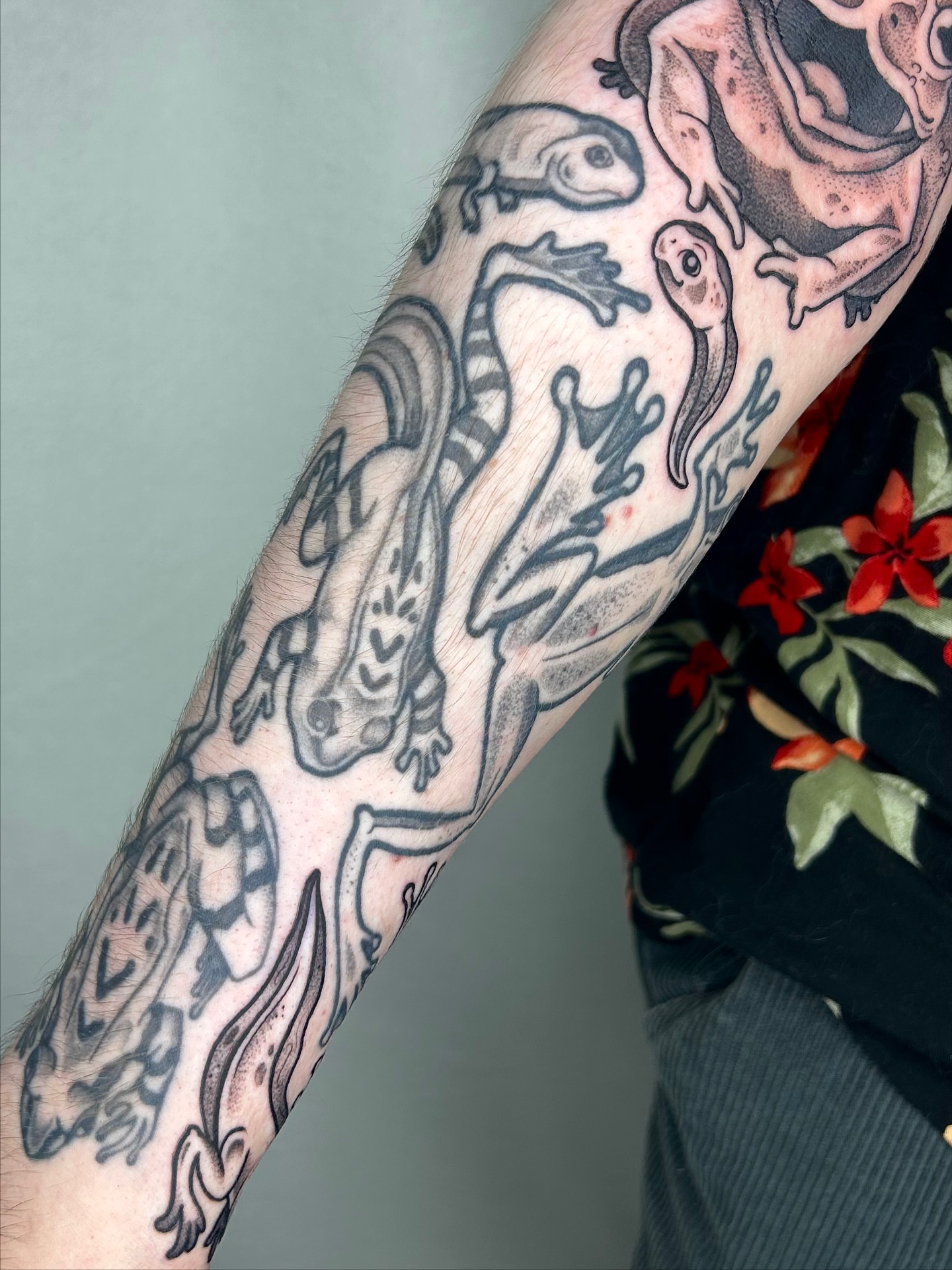 Tattoo by @cicadanymph — black_and_grey