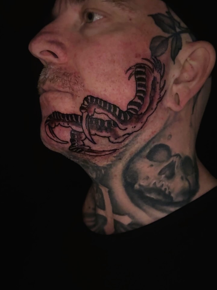 Tattoo by @shawzyriverside — black_and_grey