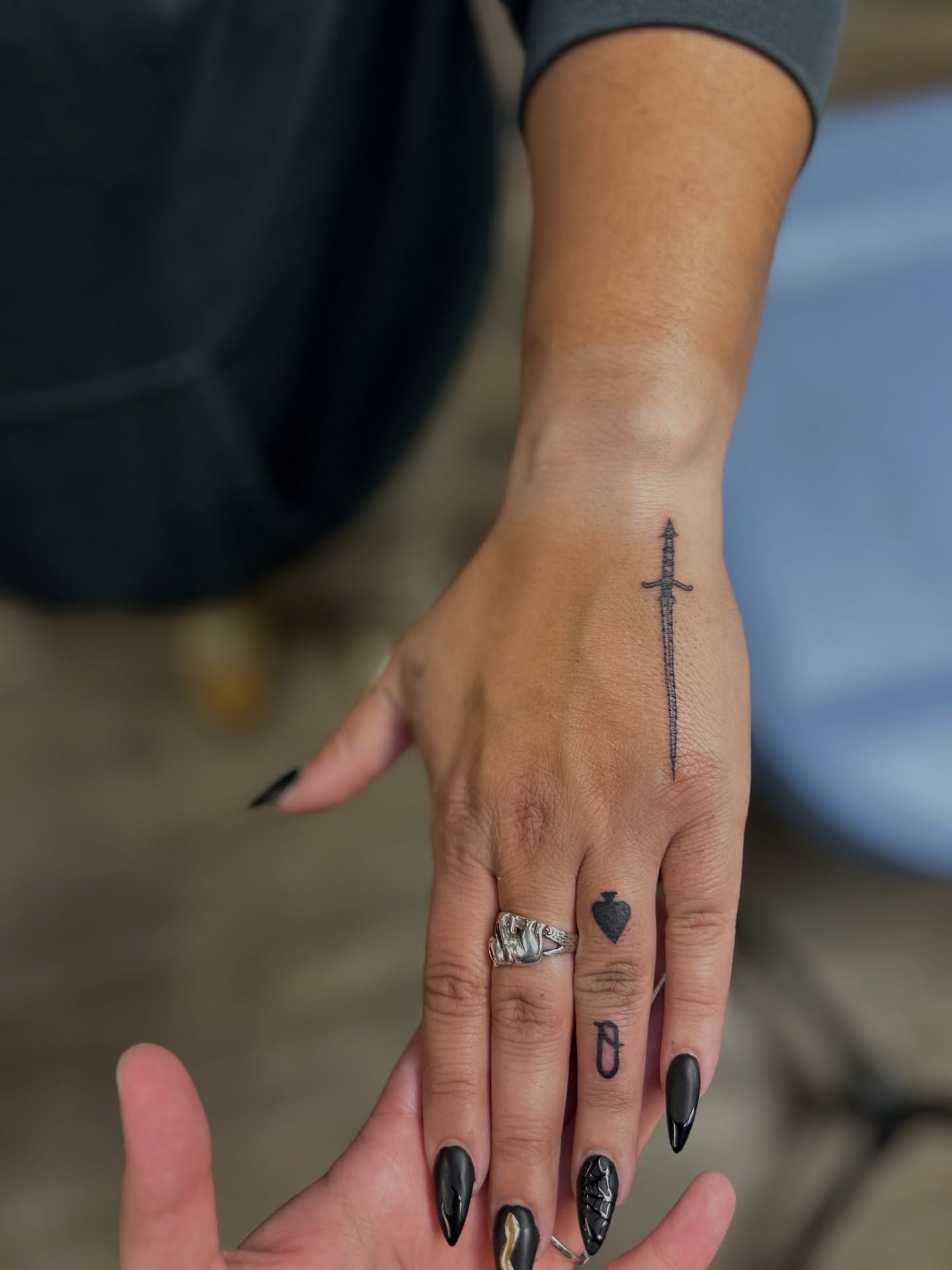 Tattoo by @hawkins.mirrandaa — black_and_grey