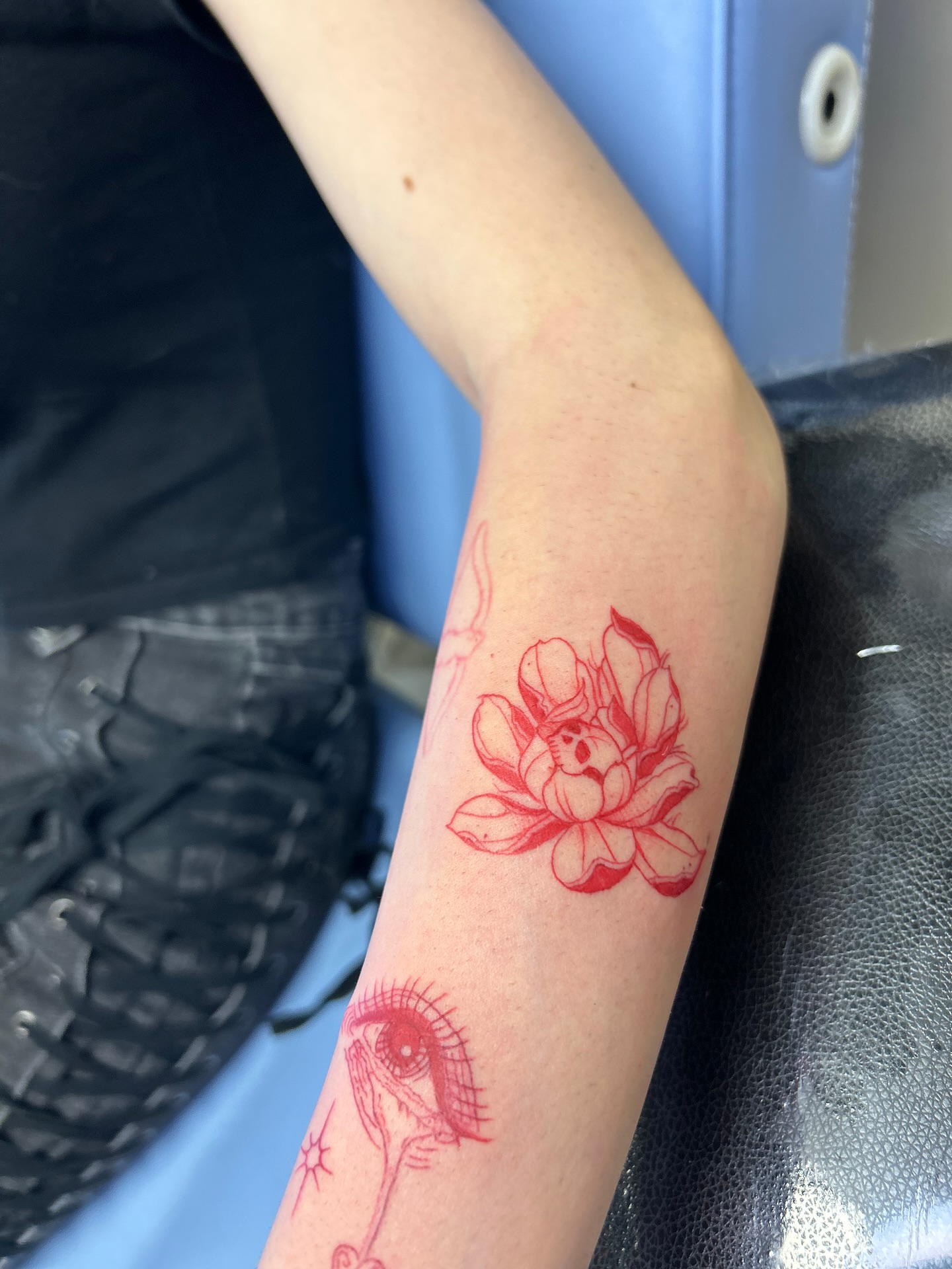 Tattoo by @hawkins.mirrandaa — dotwork