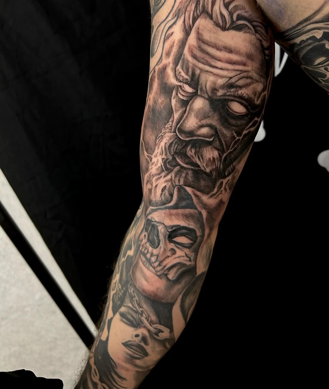 Tattoo by @codylambert_tattoos — realism, black_and_grey