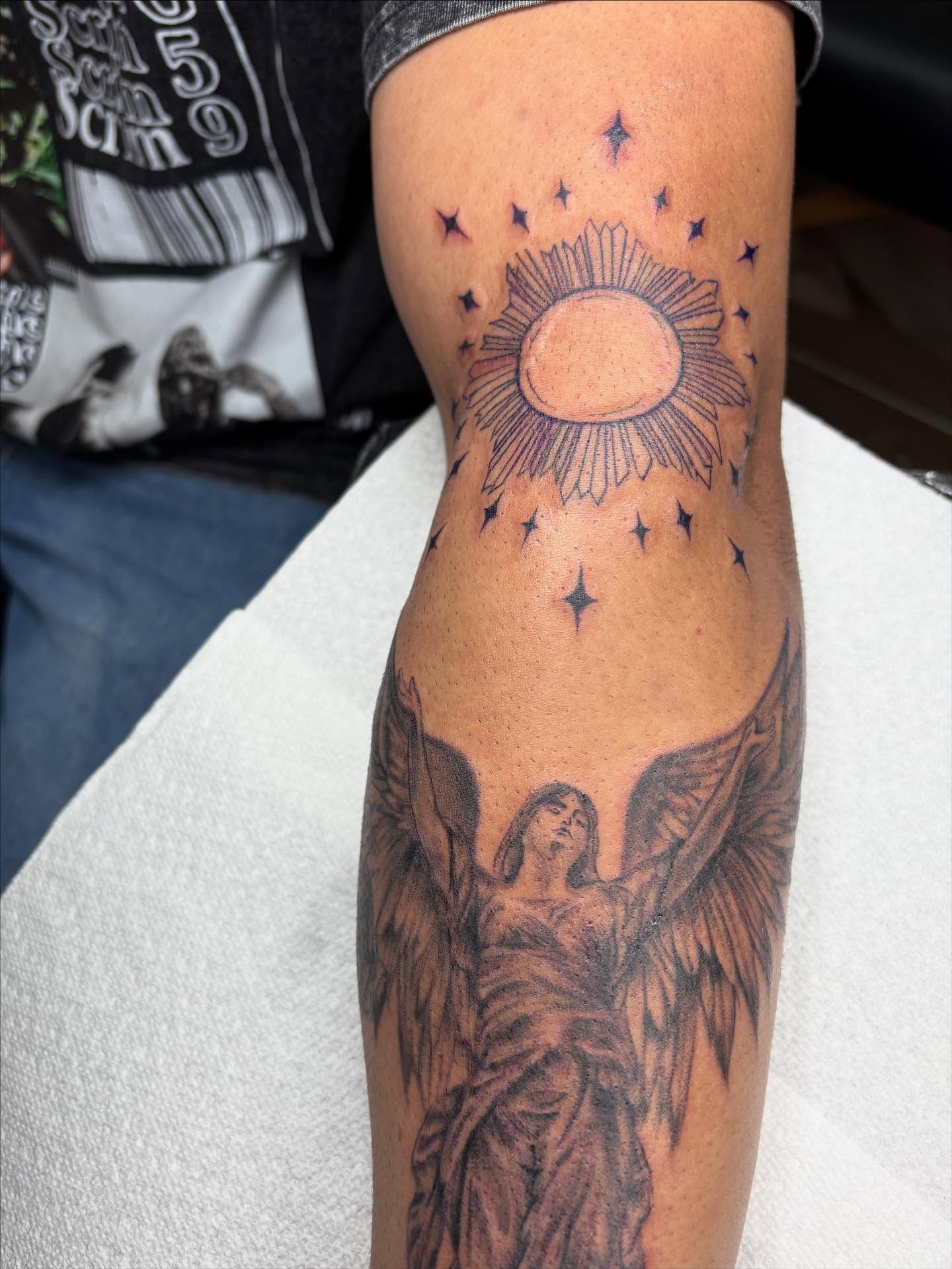 Tattoo by @inkbyjackie_ β black_and_grey