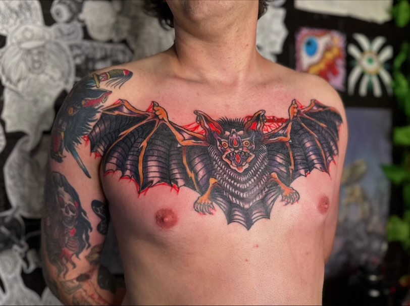 Tattoo by @wizardspire — dark_realism