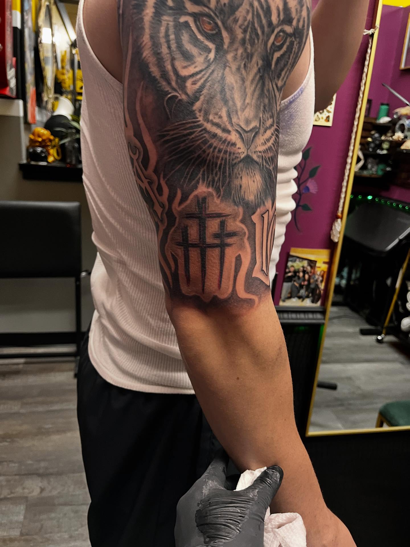 Tattoo by @inkbykg — realism, dark_realism