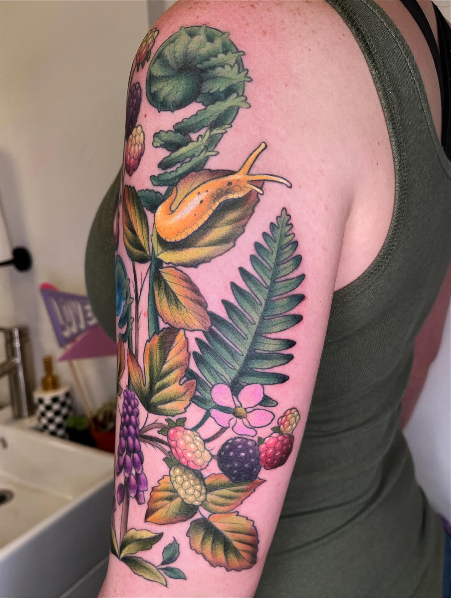 Tattoo by @emidoesart — new_school, realism