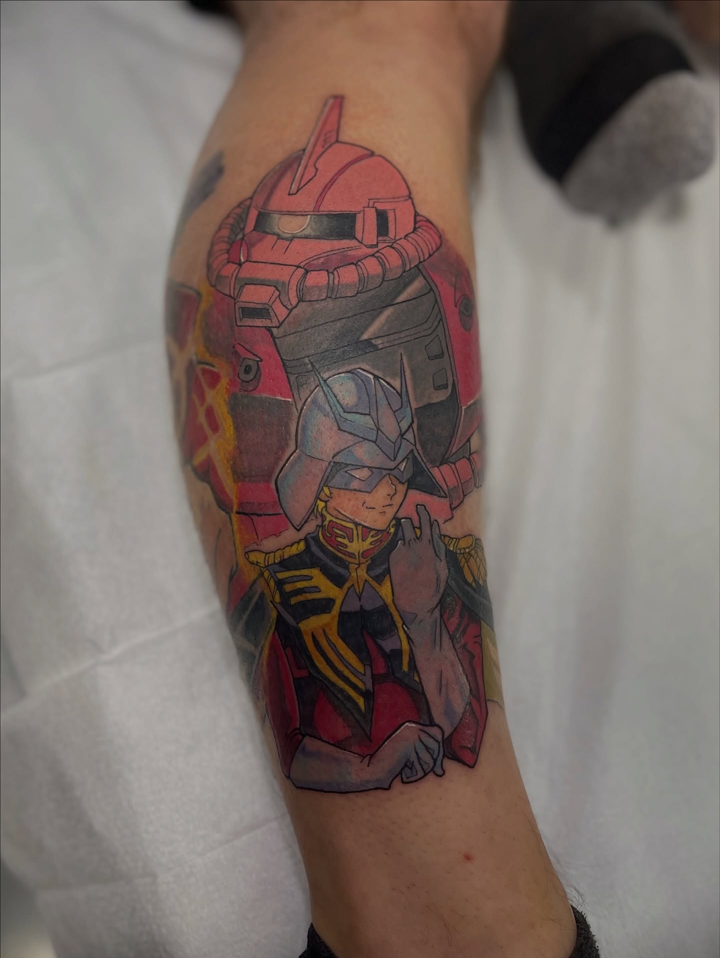 Tattoo by @jonathanharts_ — anime