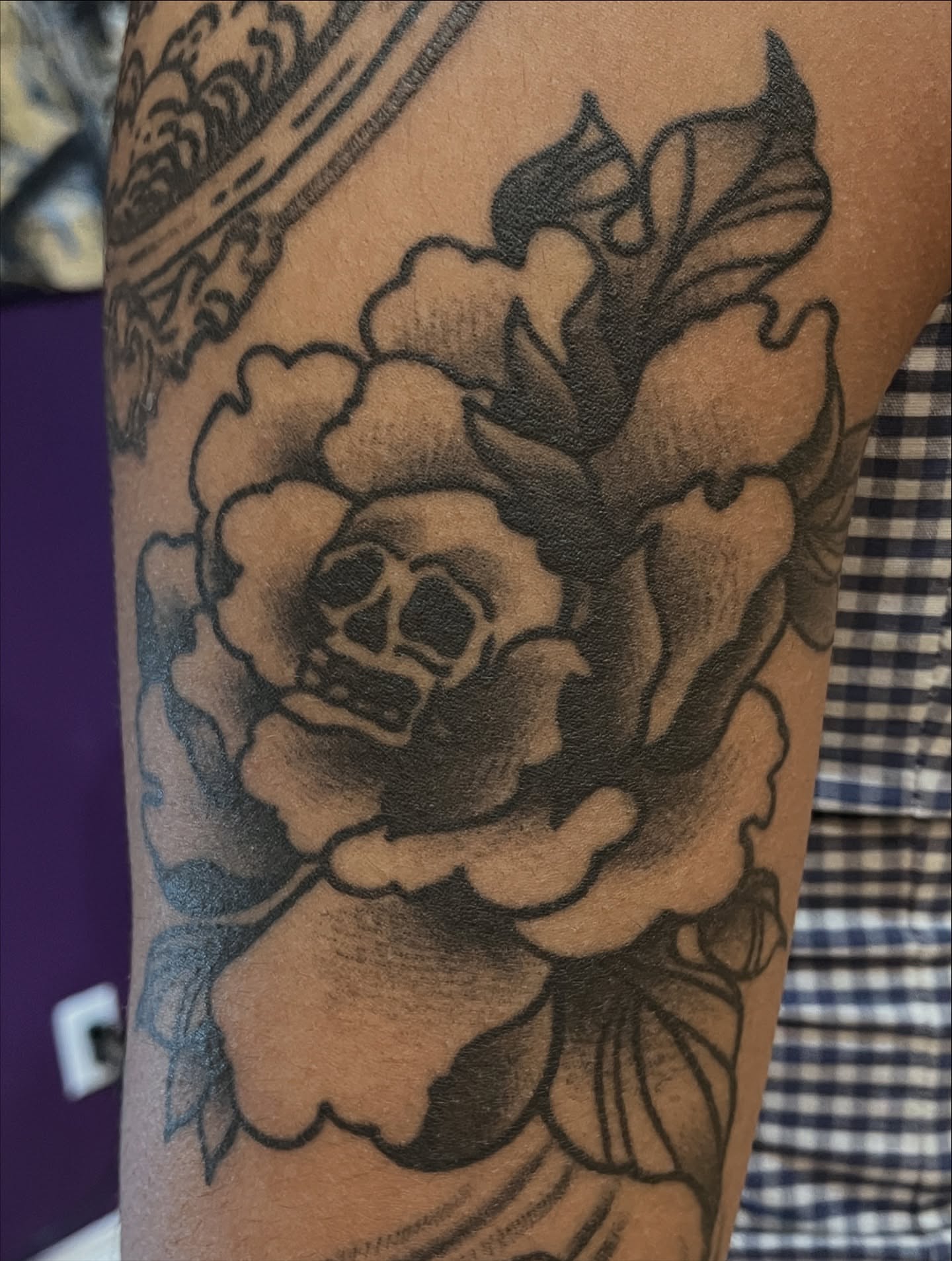 Tattoo by @ingrid_elaine — black_and_grey