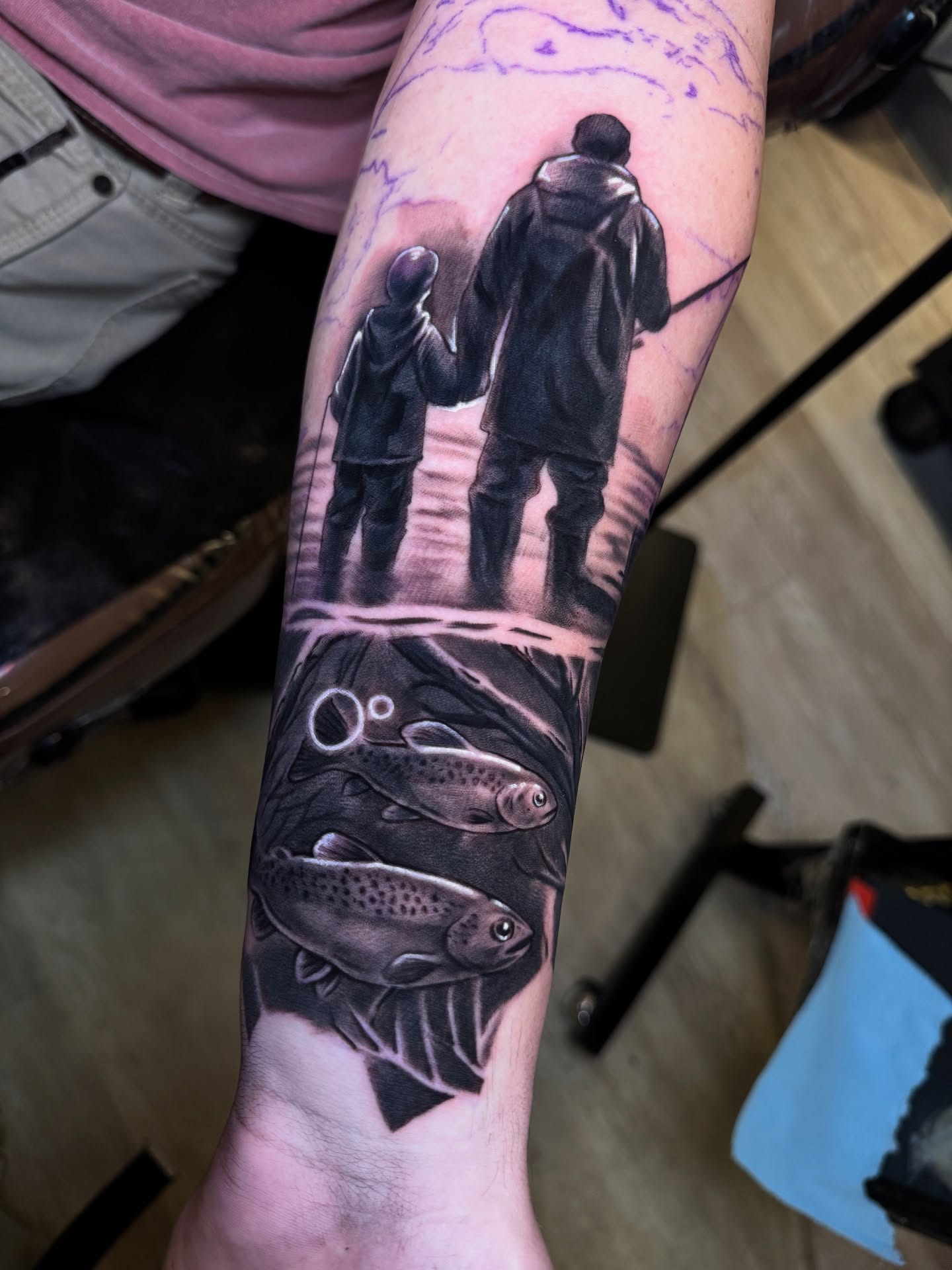 Tattoo by @tattsbyspike — realism, black_and_grey