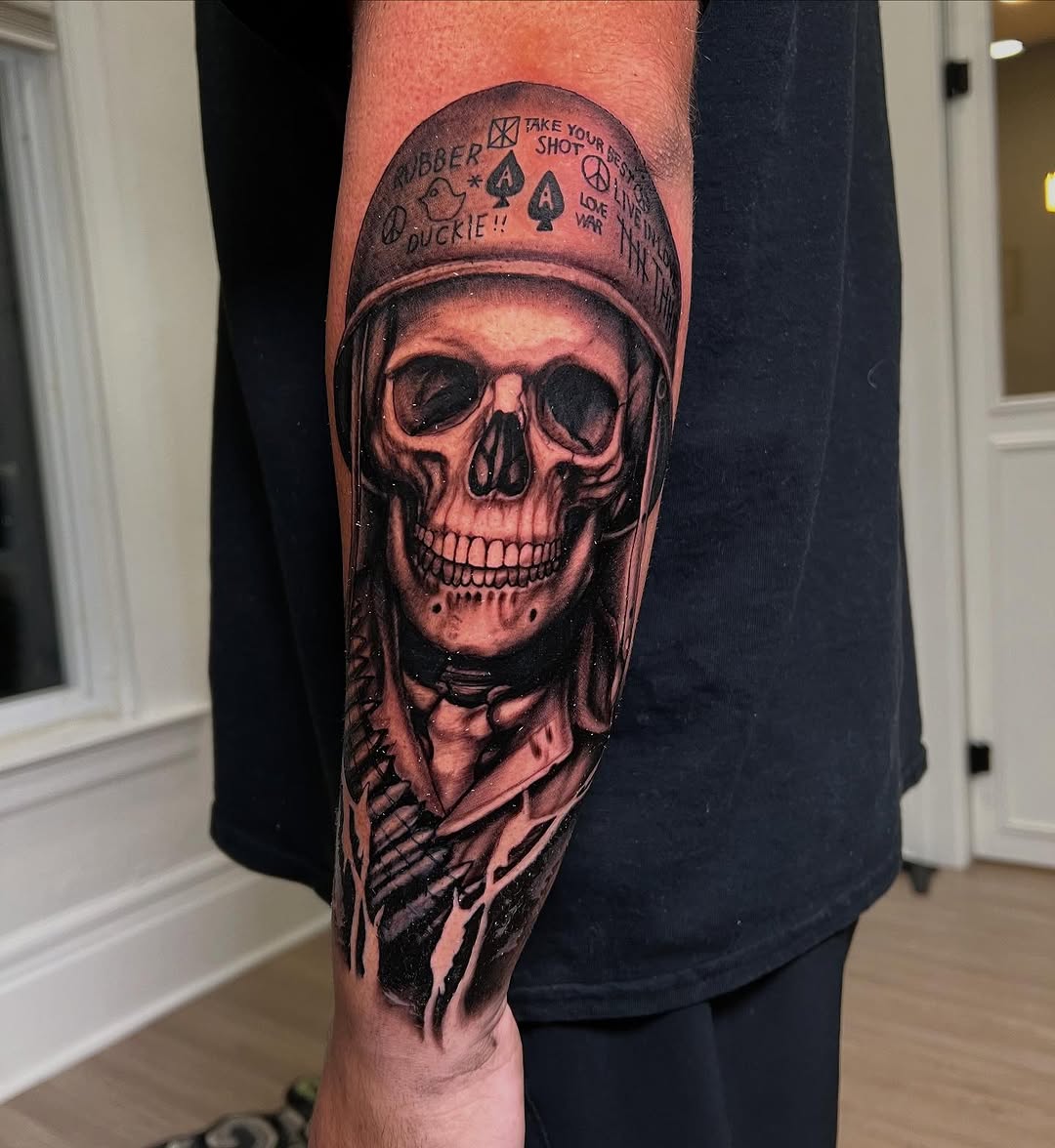 Tattoo by @joe_antonio_tattoos — realism, black_and_grey