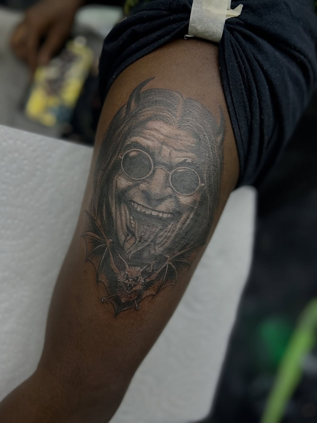 Tattoo by @302inkgod — realism, black_and_grey