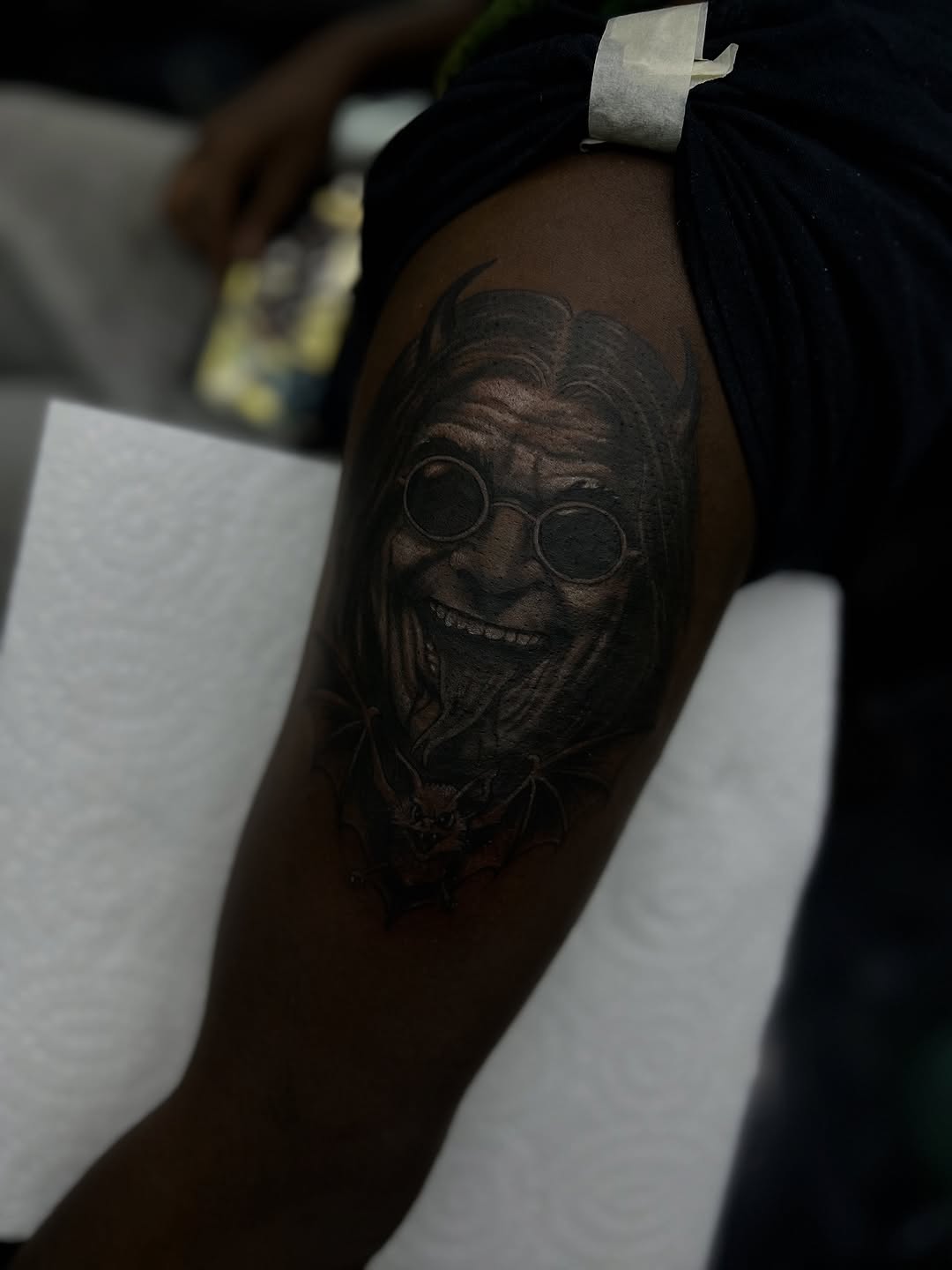 Tattoo by @302inkgod — realism, dark_realism