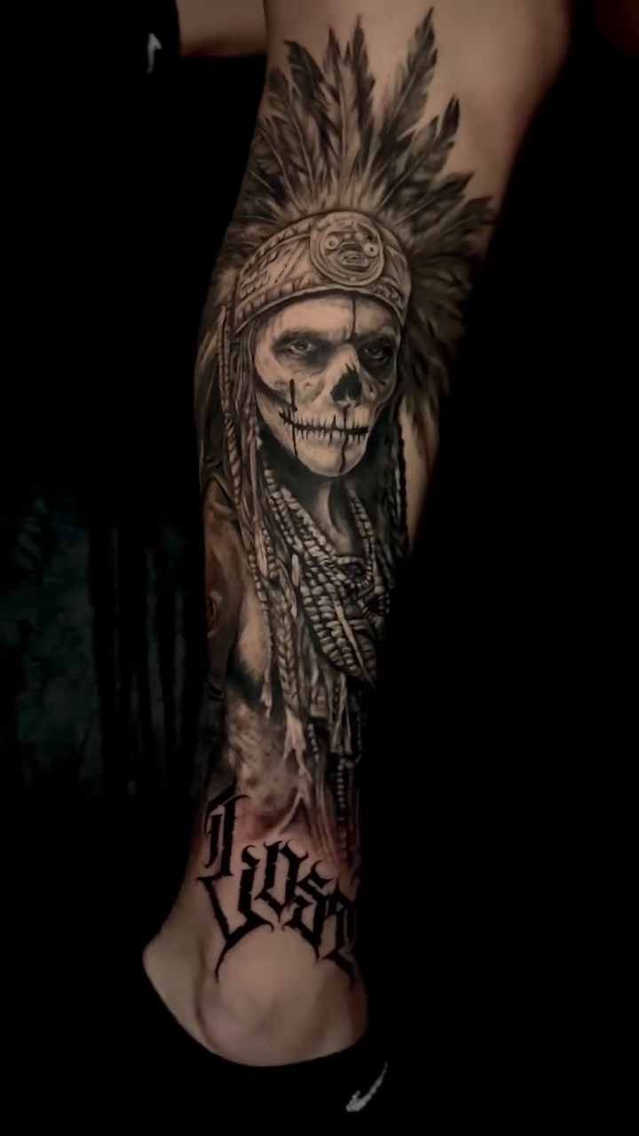Tattoo by @sindcitytat — black_and_grey, realism