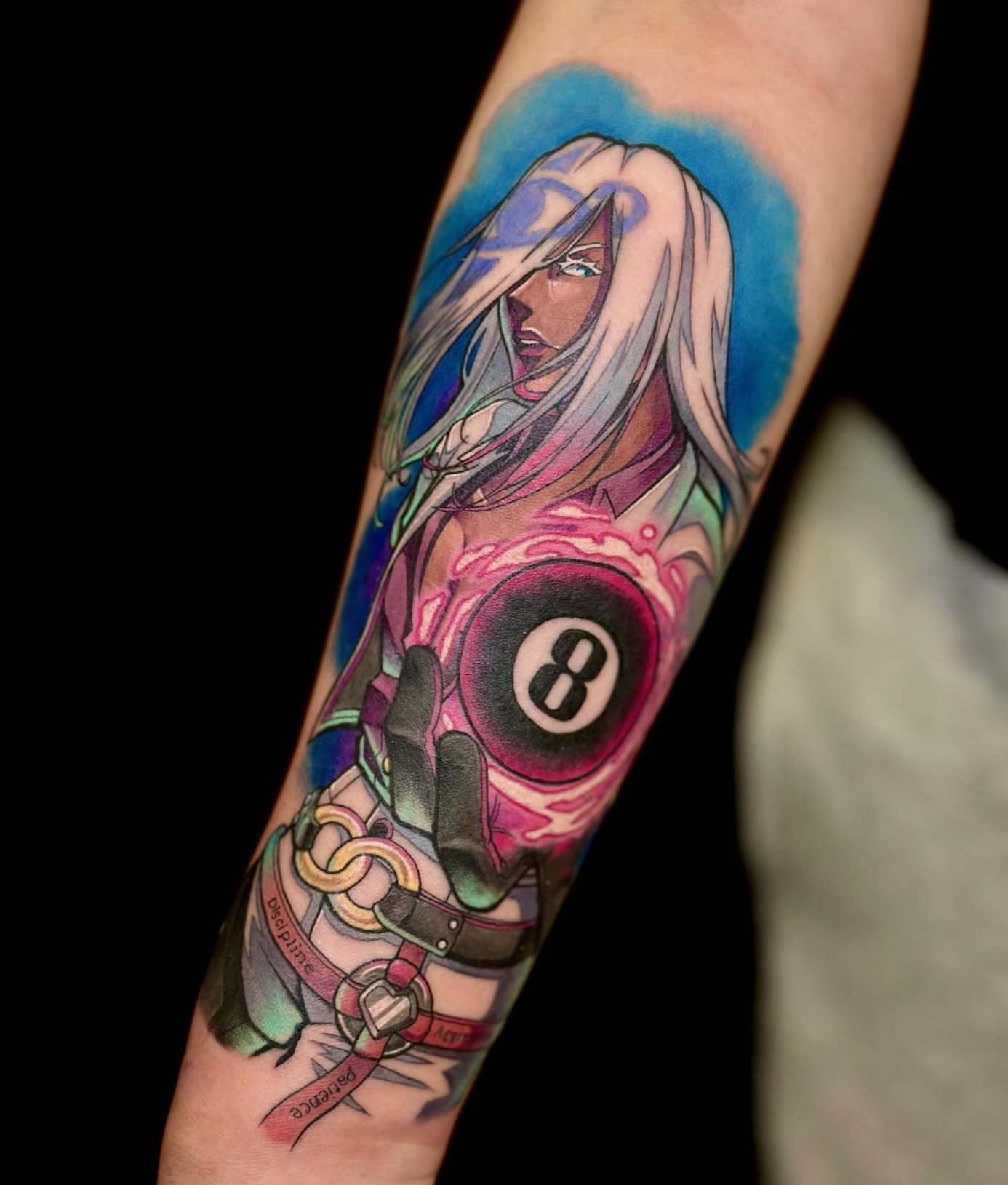 Tattoo by @jerritattoos — anime, illustrative