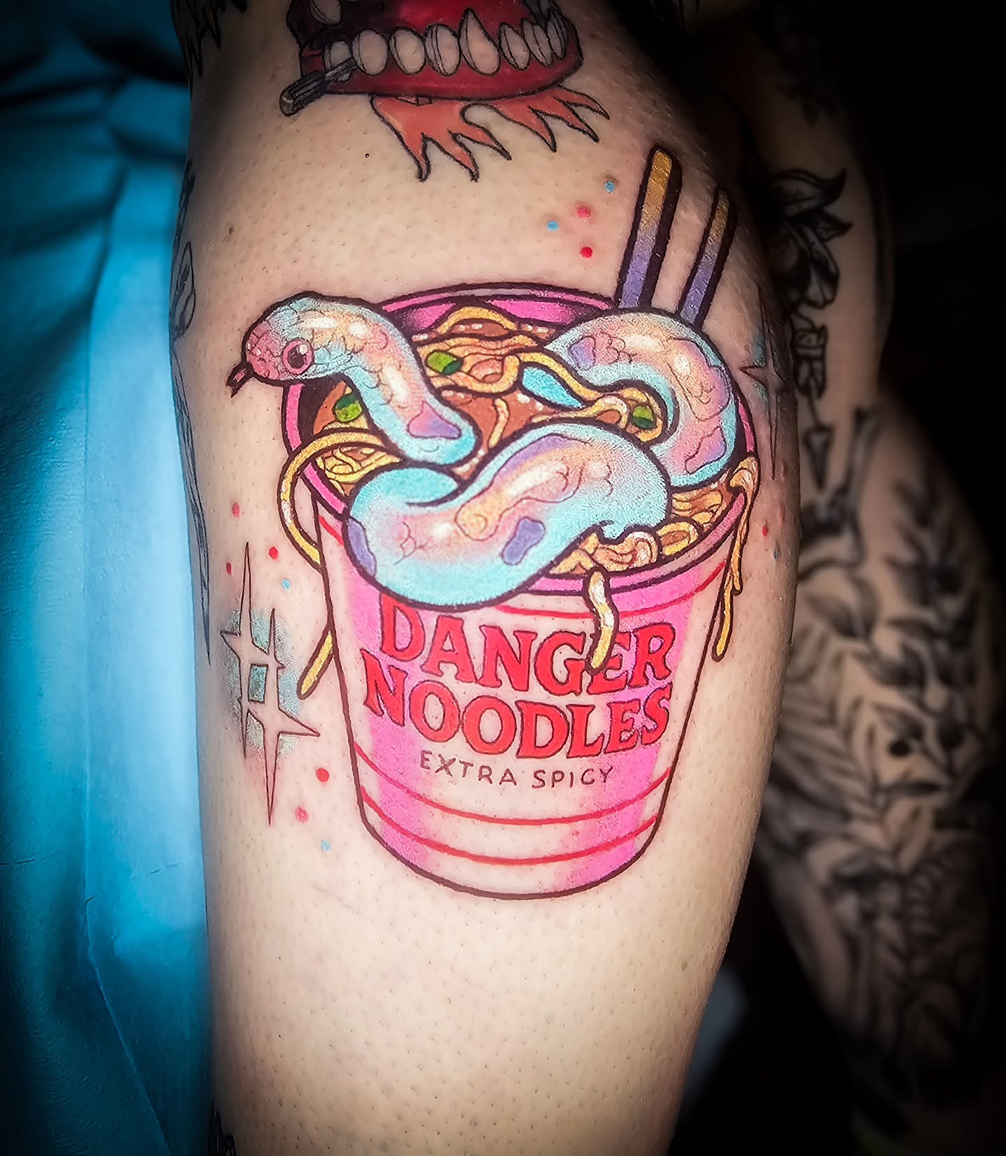 Tattoo by @squiddiepop — new_school, illustrative